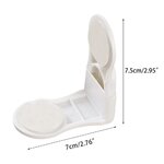 MELLock-Verrou-de-s-curit-anti-pincement-pour-b-b-armoire-main-blanc-r-frig-rateur