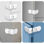 MELLock-Verrou-de-s-curit-anti-pincement-pour-b-b-armoire-main-blanc-r-frig-rateur