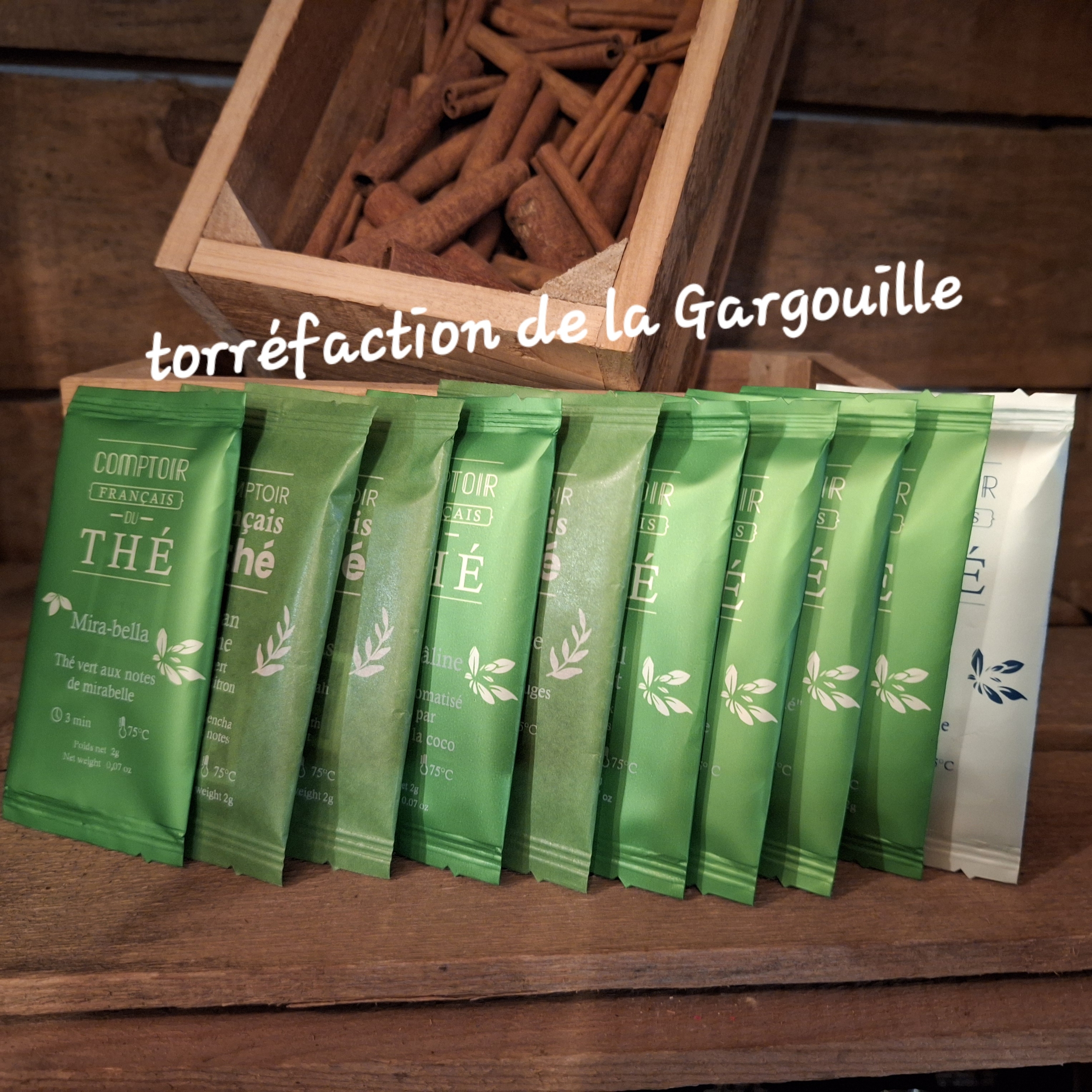 Coffret Thé Vert en Sachet 2