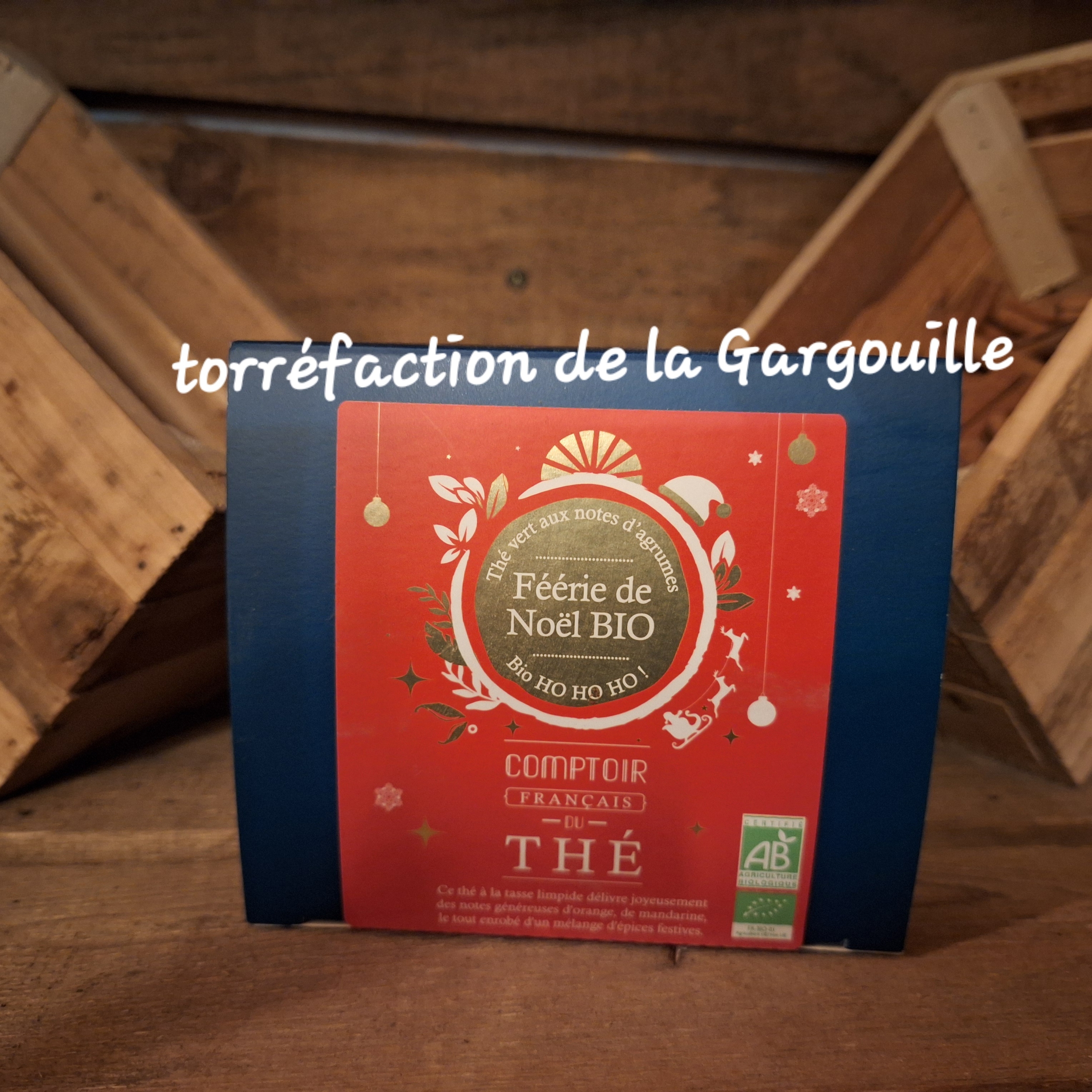 Thé Vert féérie de Noel BIO - 20 Sachets