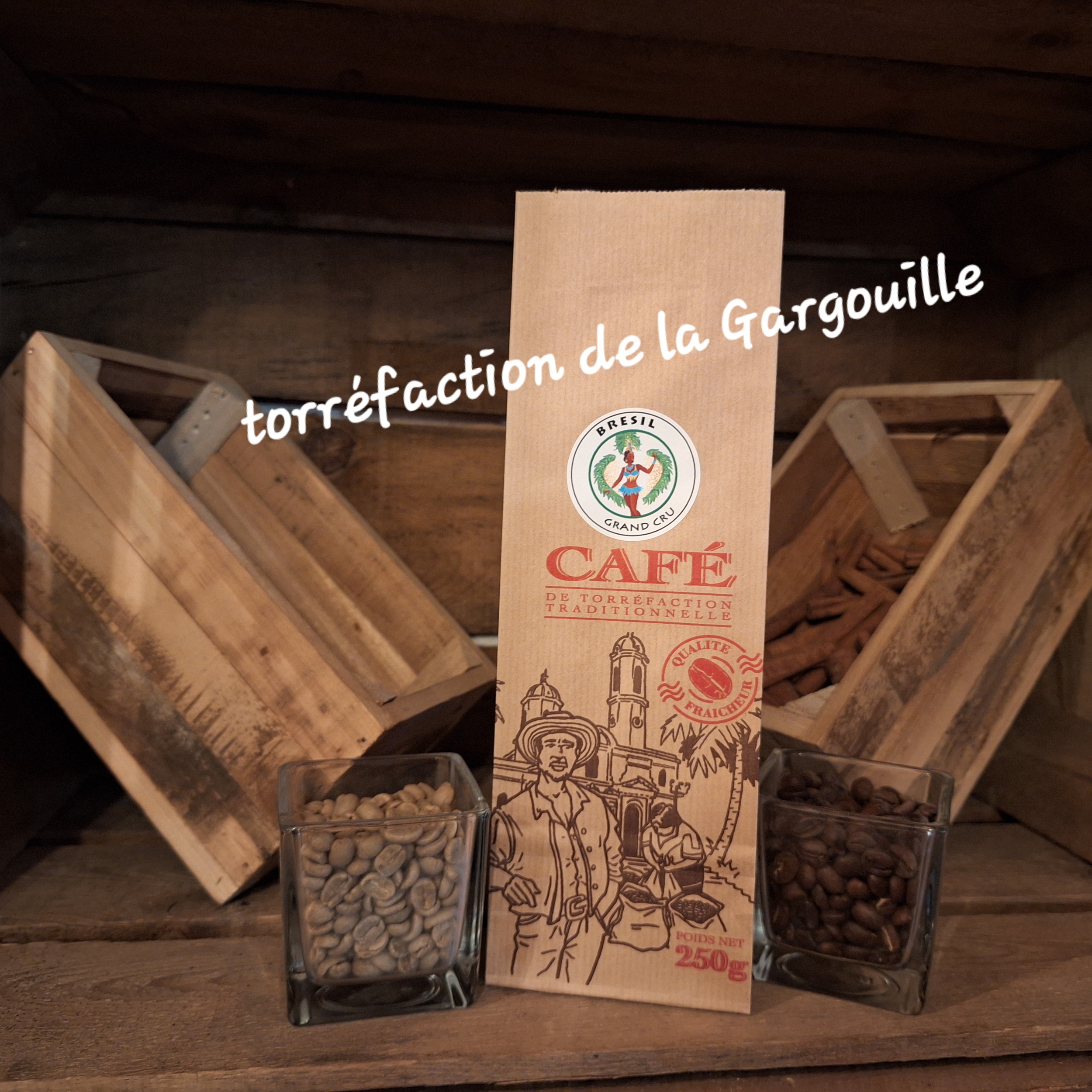 Café Brésil Yellow Bourbon 100% Arabica