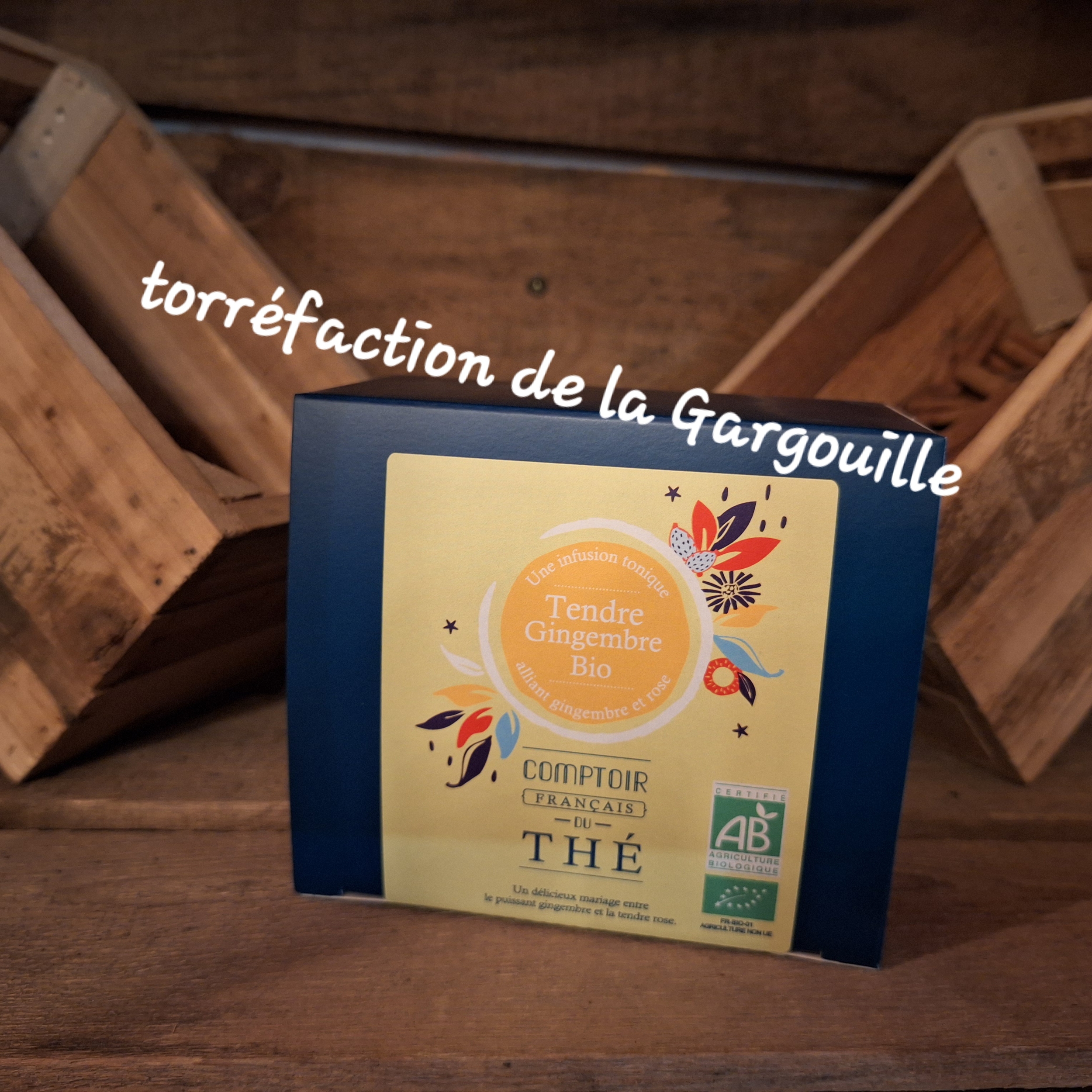 Infusion Tendre Gingembre BIO  - 20 Sachets -