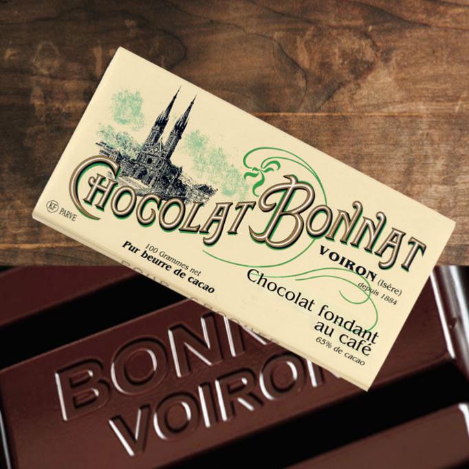 Chocolat NOIR 65% Cacao Fondant au Café