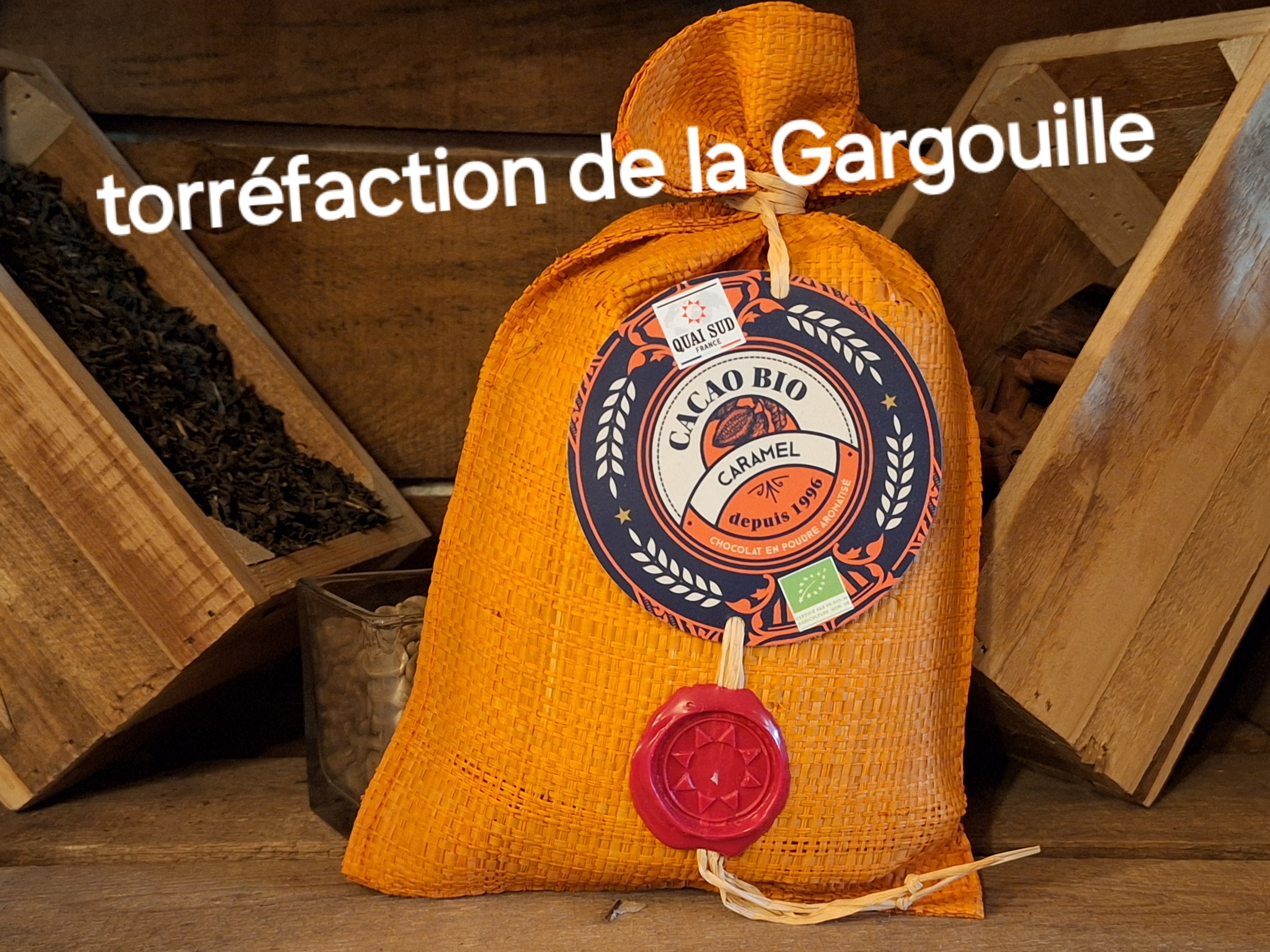 Cacao Caramel en Rabane 350g