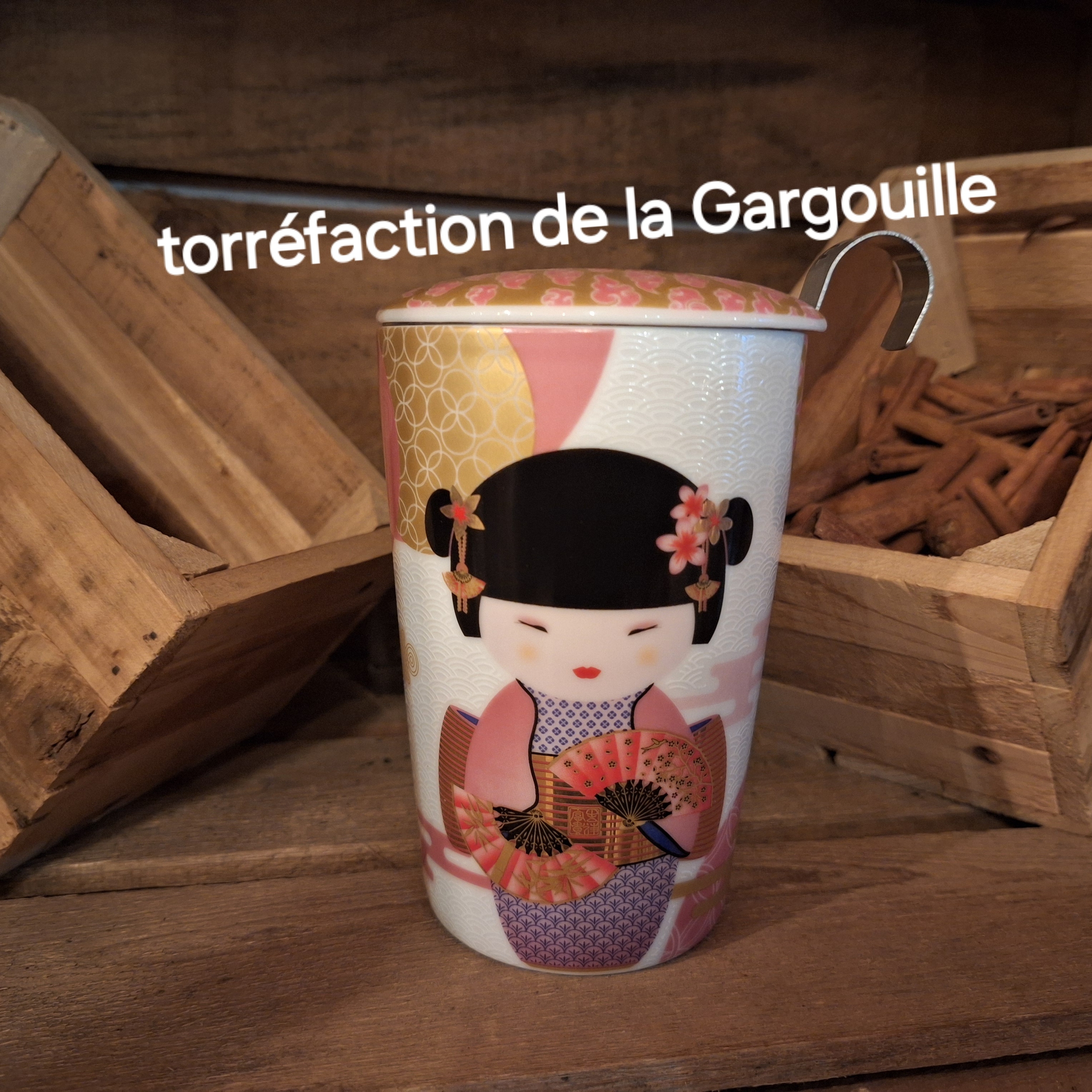 Tisanière Little Geisha en Porcelaine