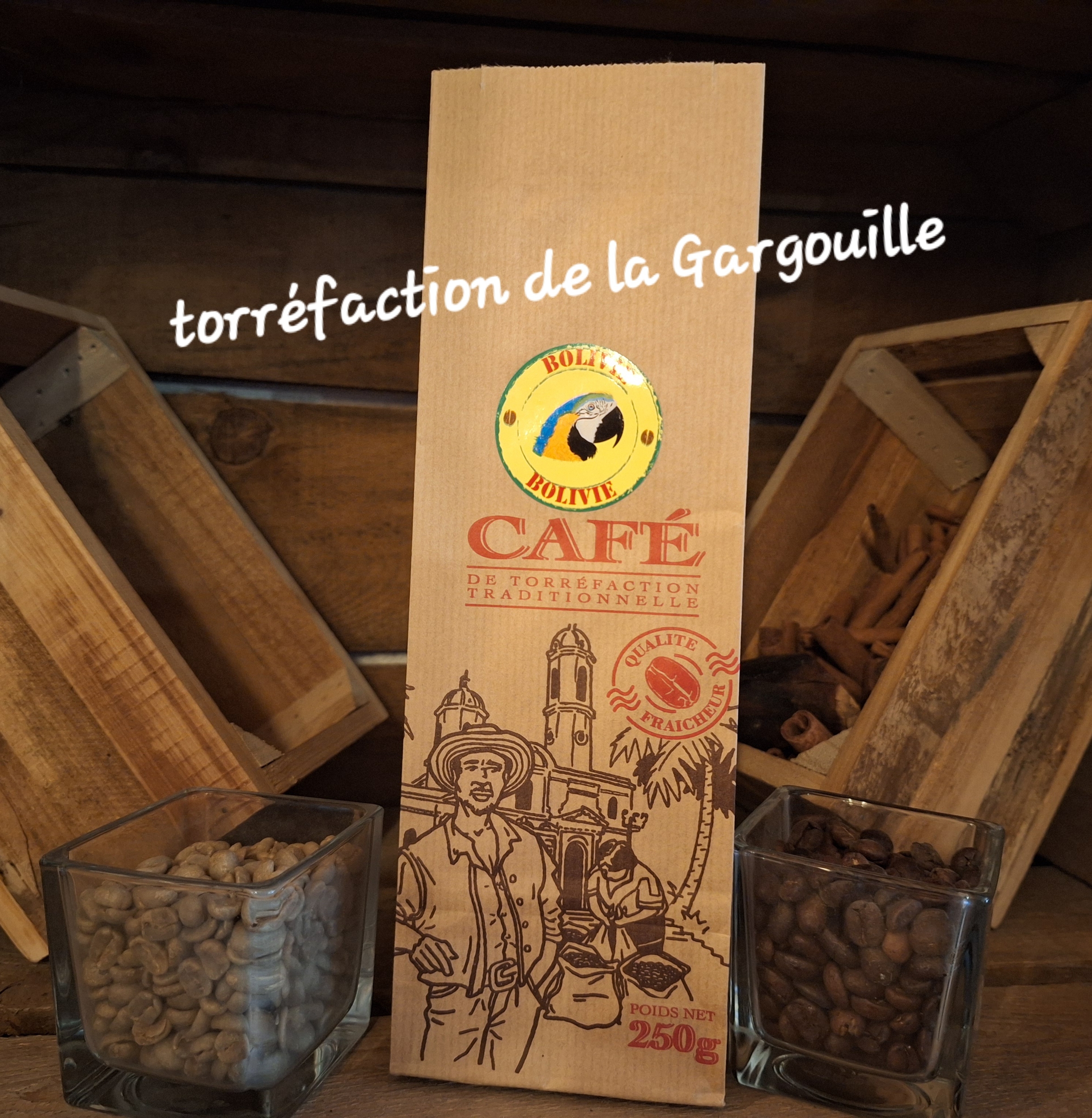 Café Bolivie des Yungas de la Paz 100% Arabica