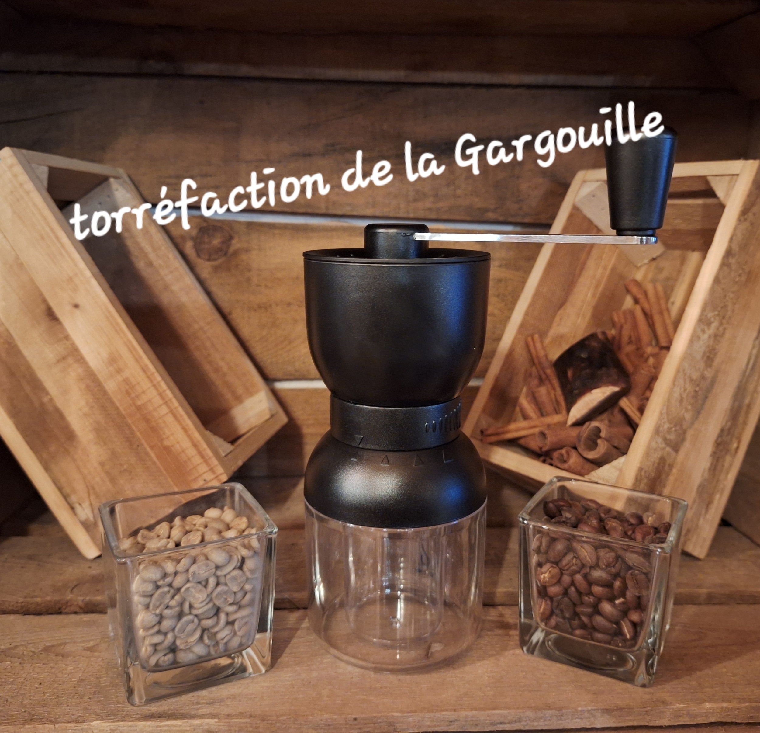 Moulin à Café Manuel 4 Niveaux de Mouture