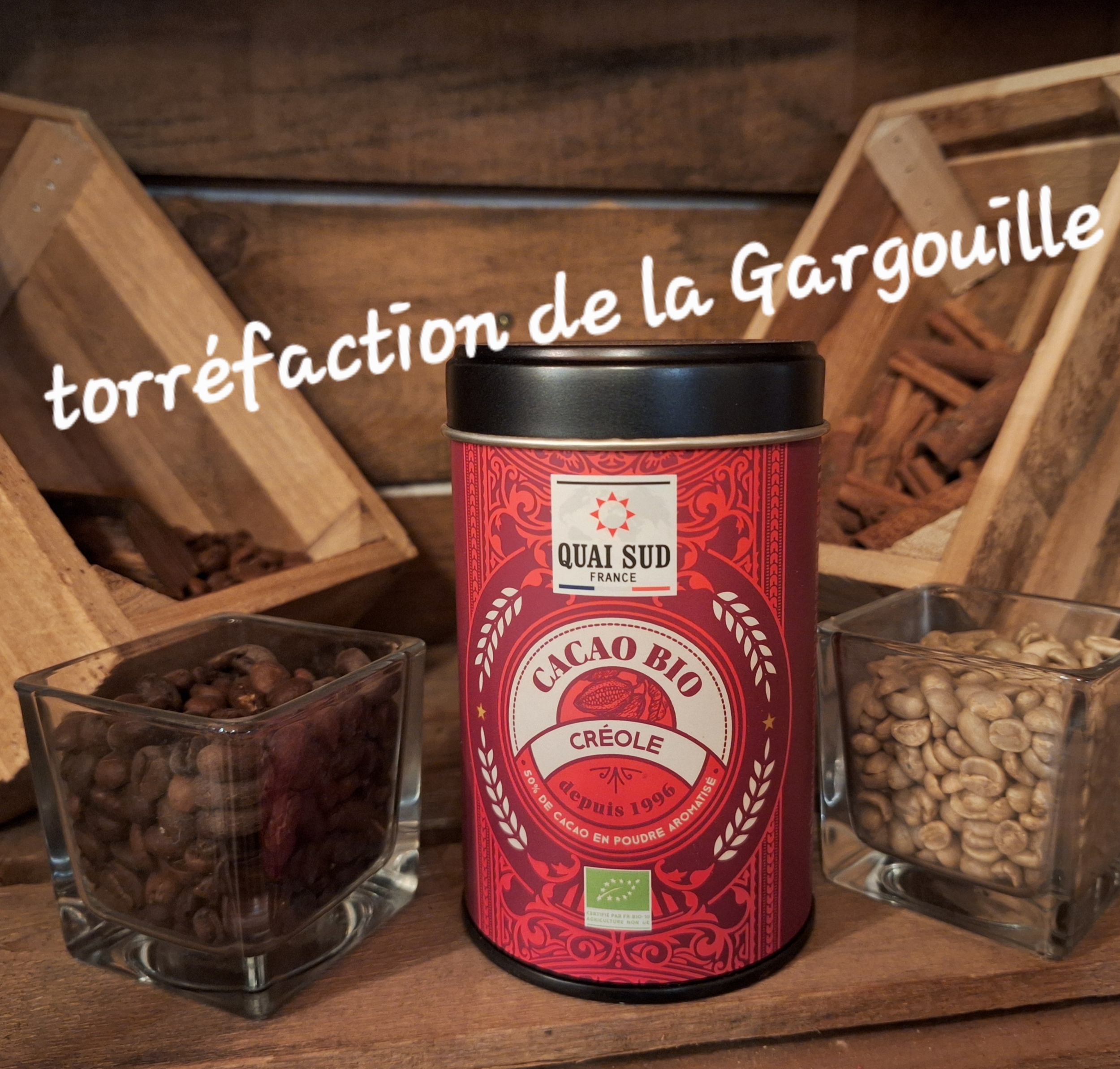 Cacao Créole Vanille Epices BIO 250g