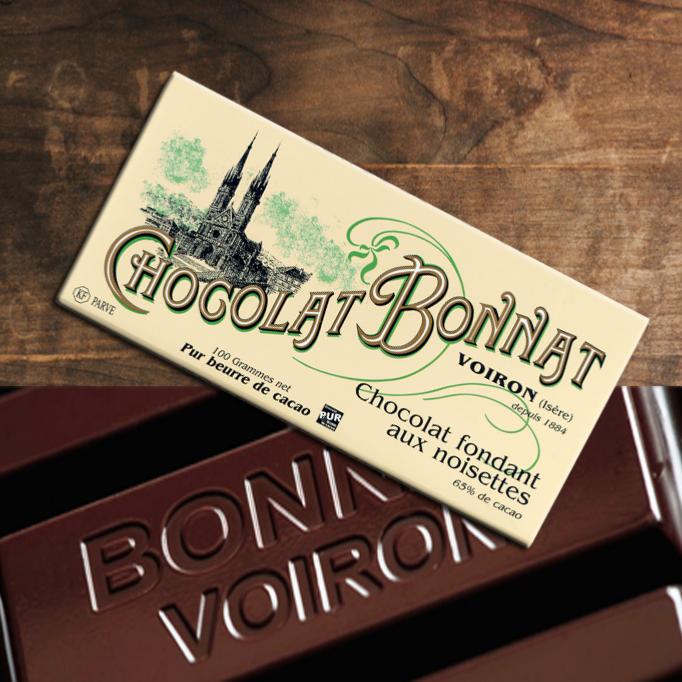 Chocolat Noir 65% aux Noisettes