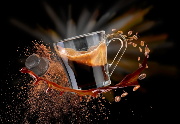 Capsules Brésil Yellow Bourbon Caracoli Compatibles Nespresso Intensité 5