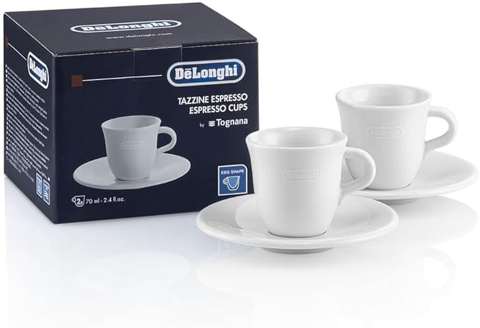 2 Tasses en Porcelaine pour Espresso