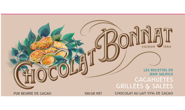 Chocolat au Lait Cacahuètes Grillées et Salées
