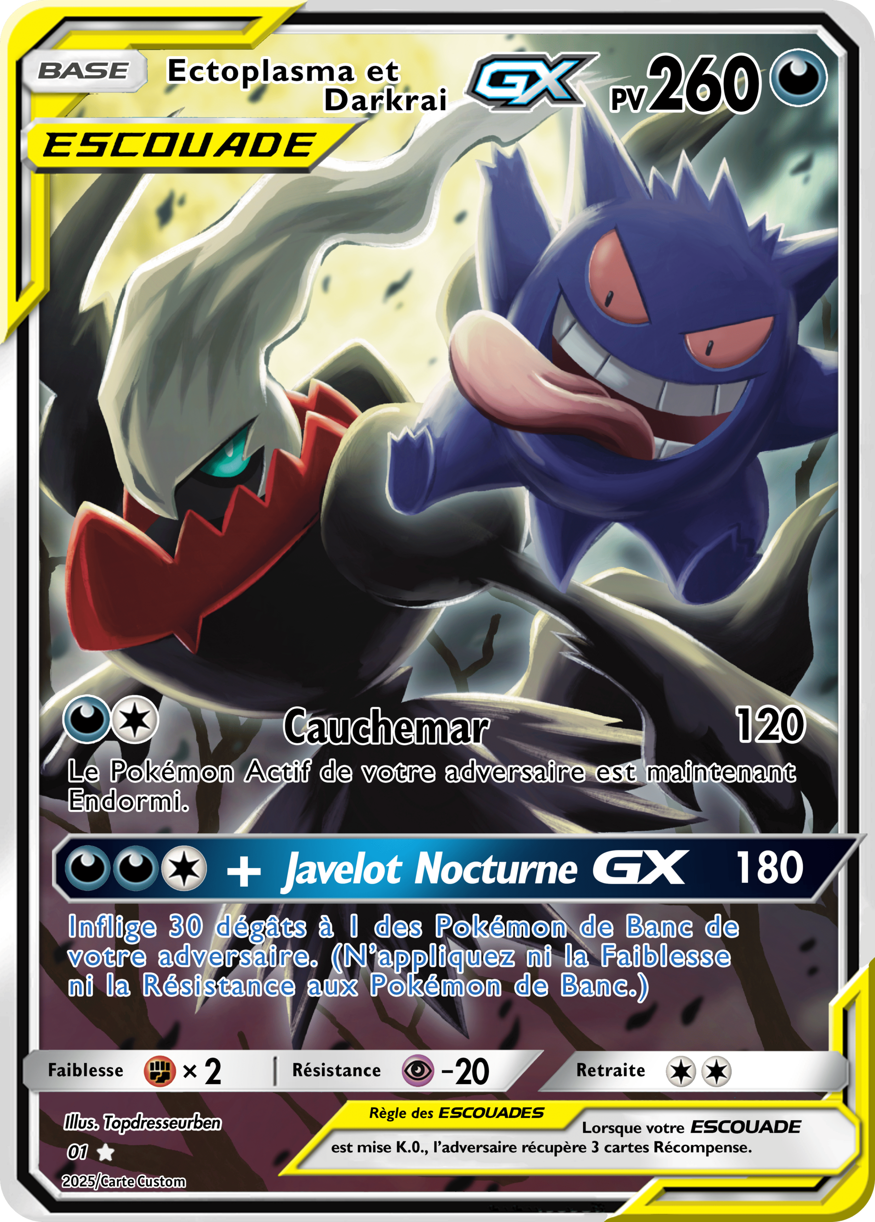 ecto darkrai escouade impression