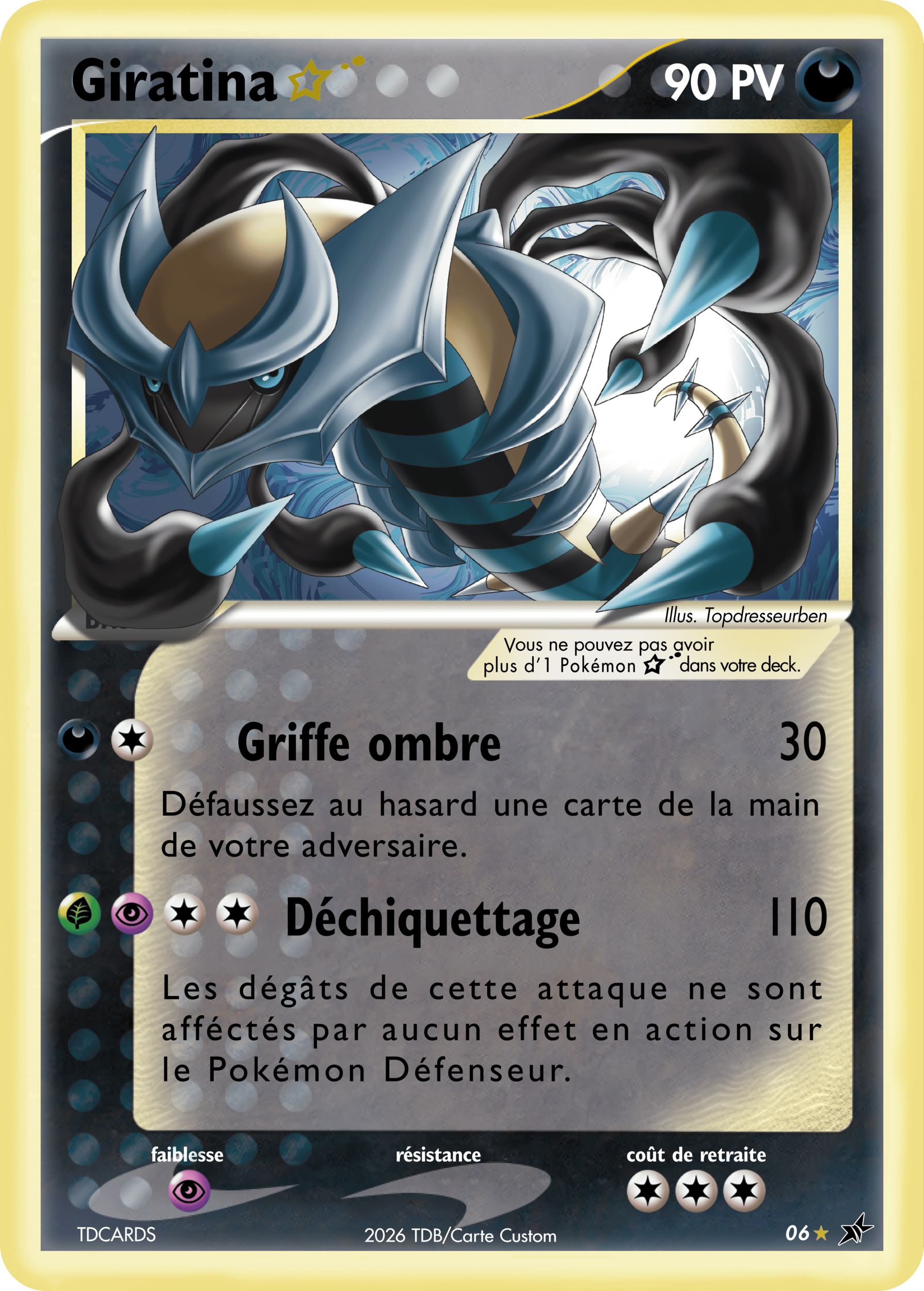 006 giratina star impression