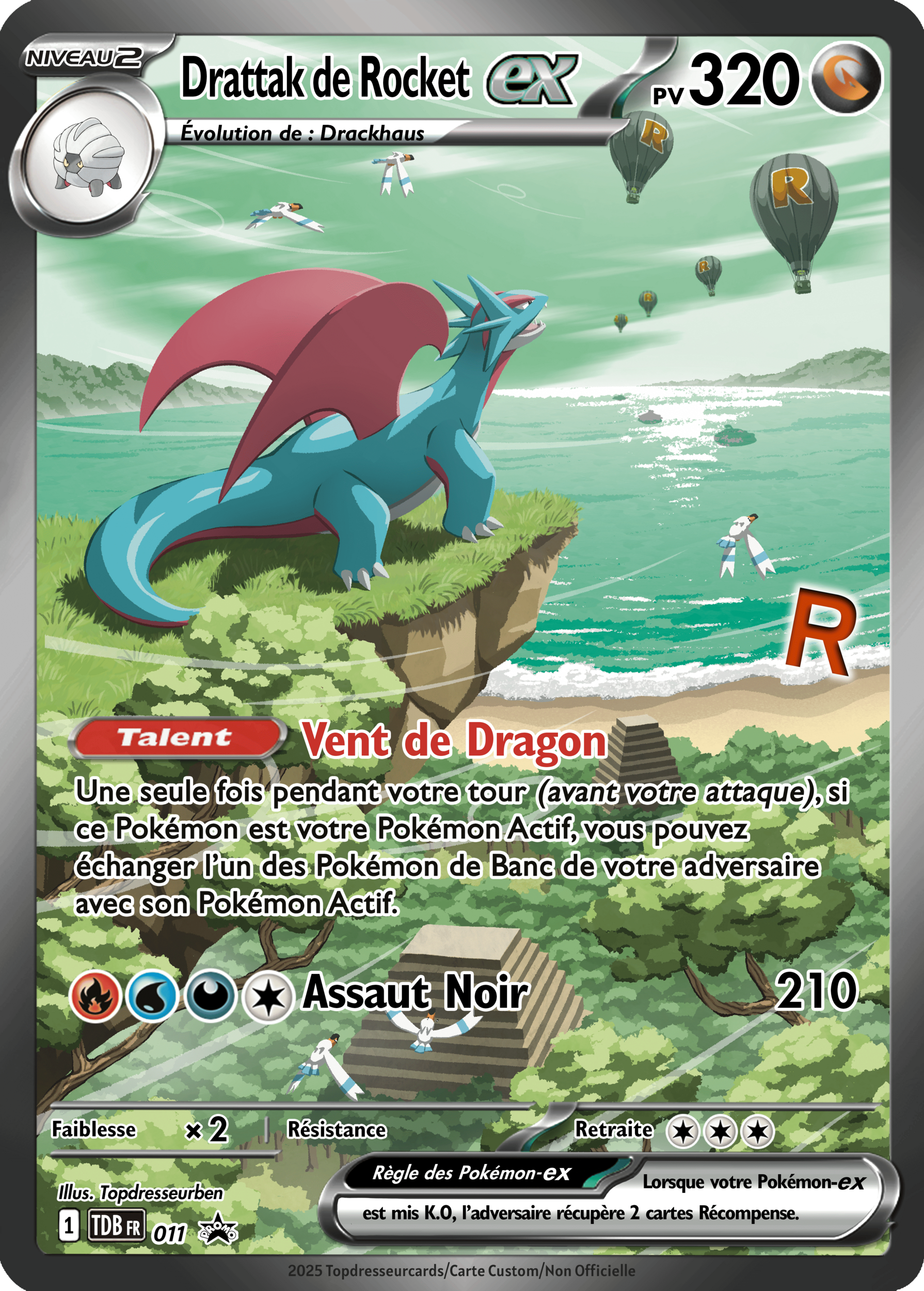 011 Drattak Ex de rocket PROMO TDB impression