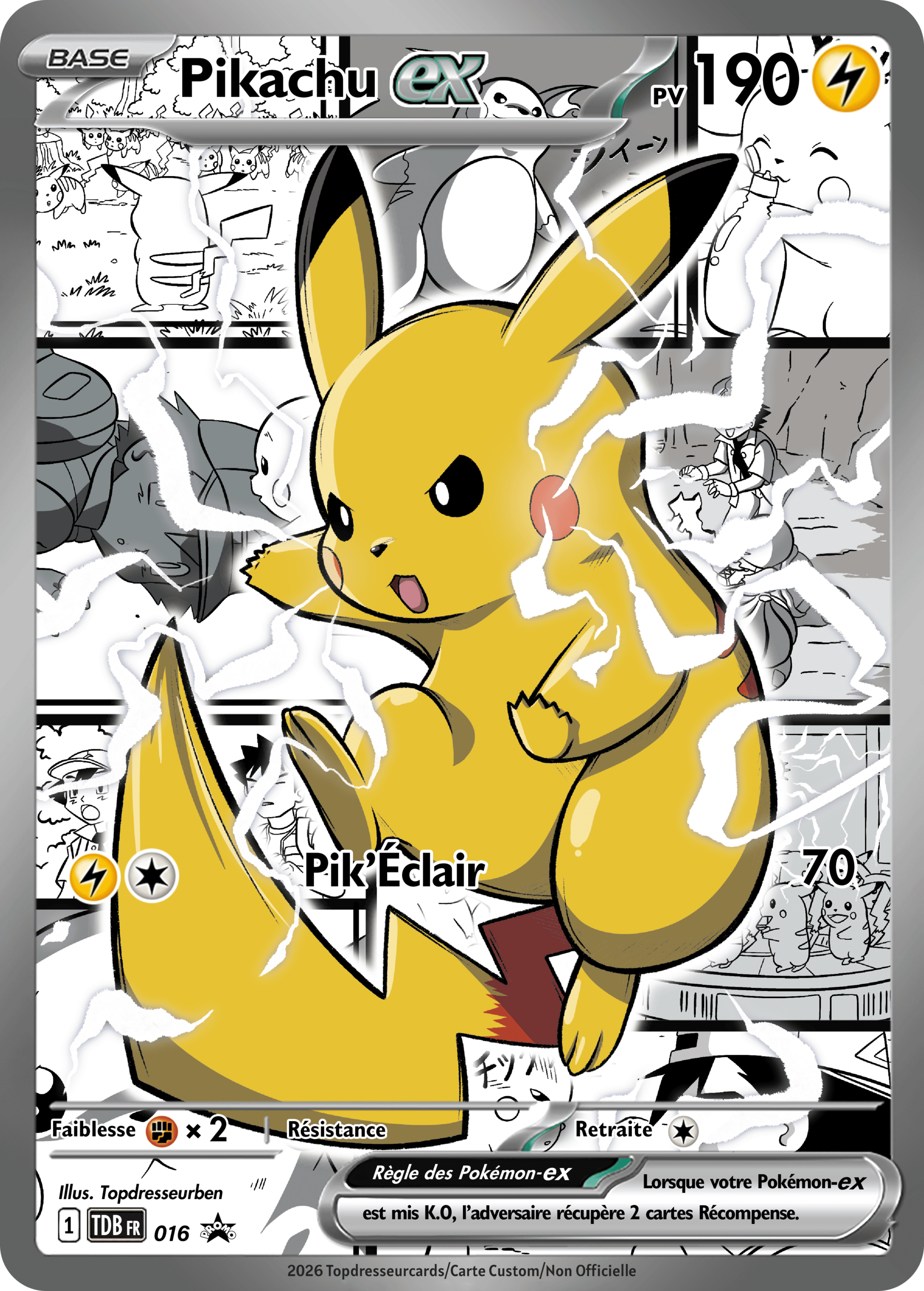 016 Pikachu manga V2 SV promo 016 png
