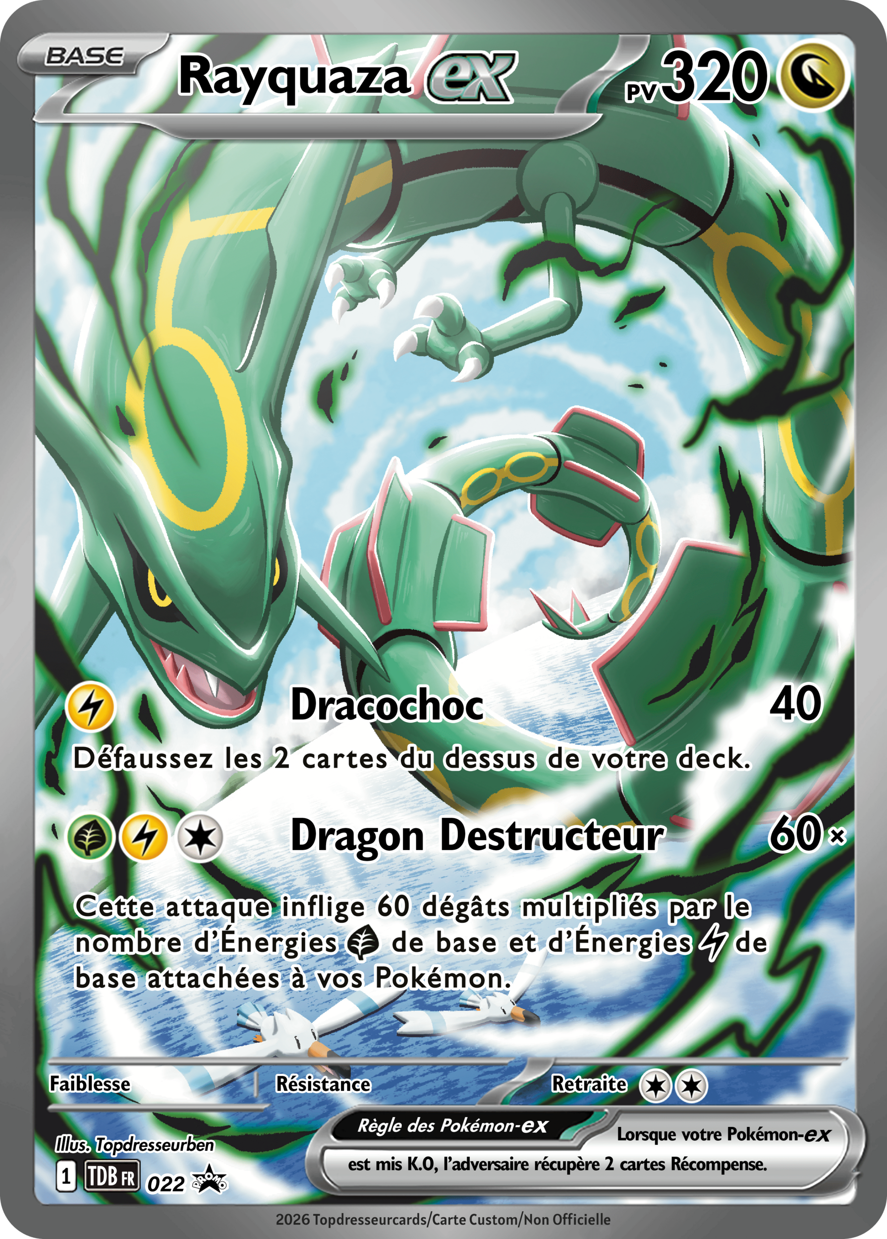 022 rayquaza sv promo 022 impression