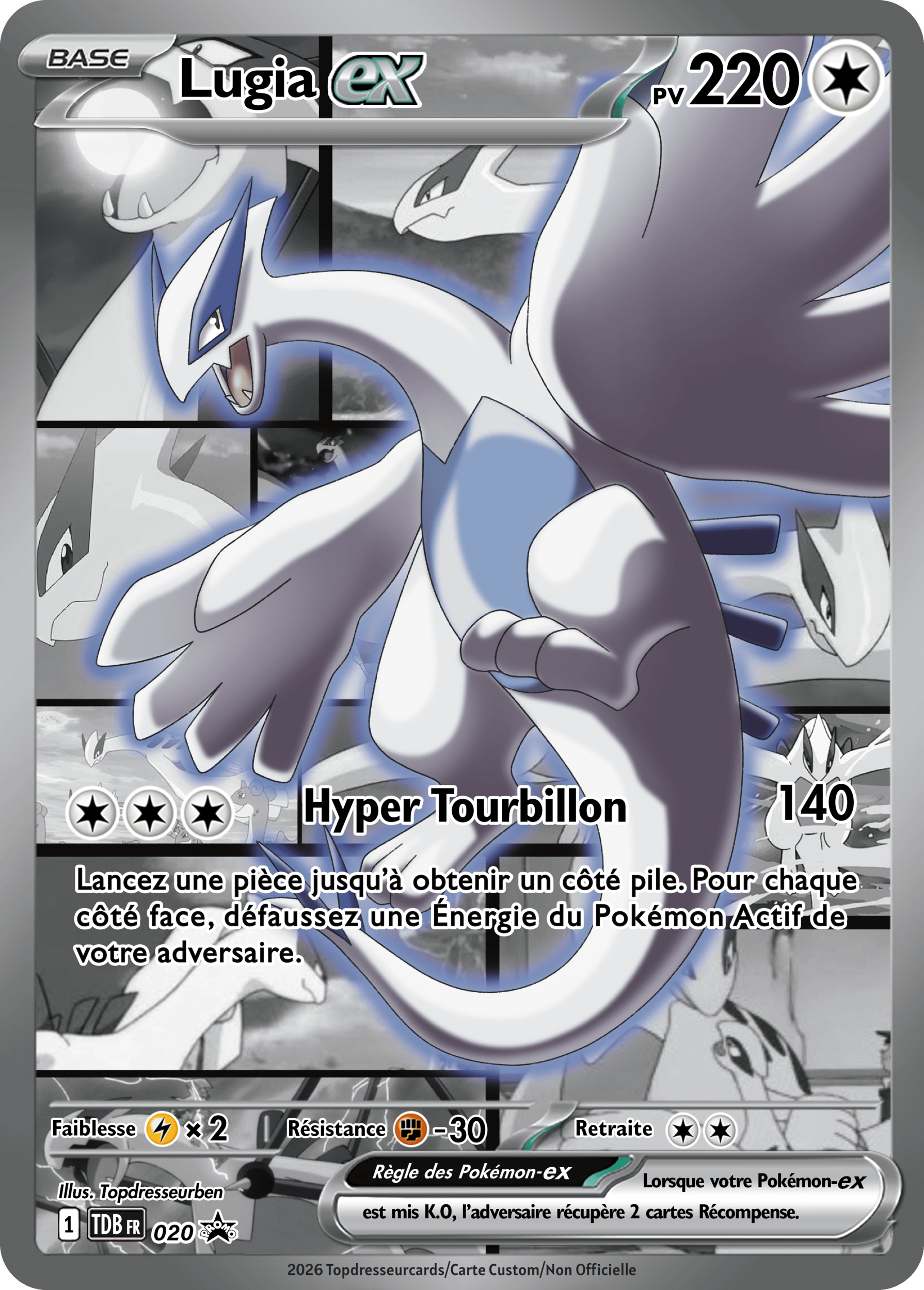 020 lugia manga SV promo 020 impression