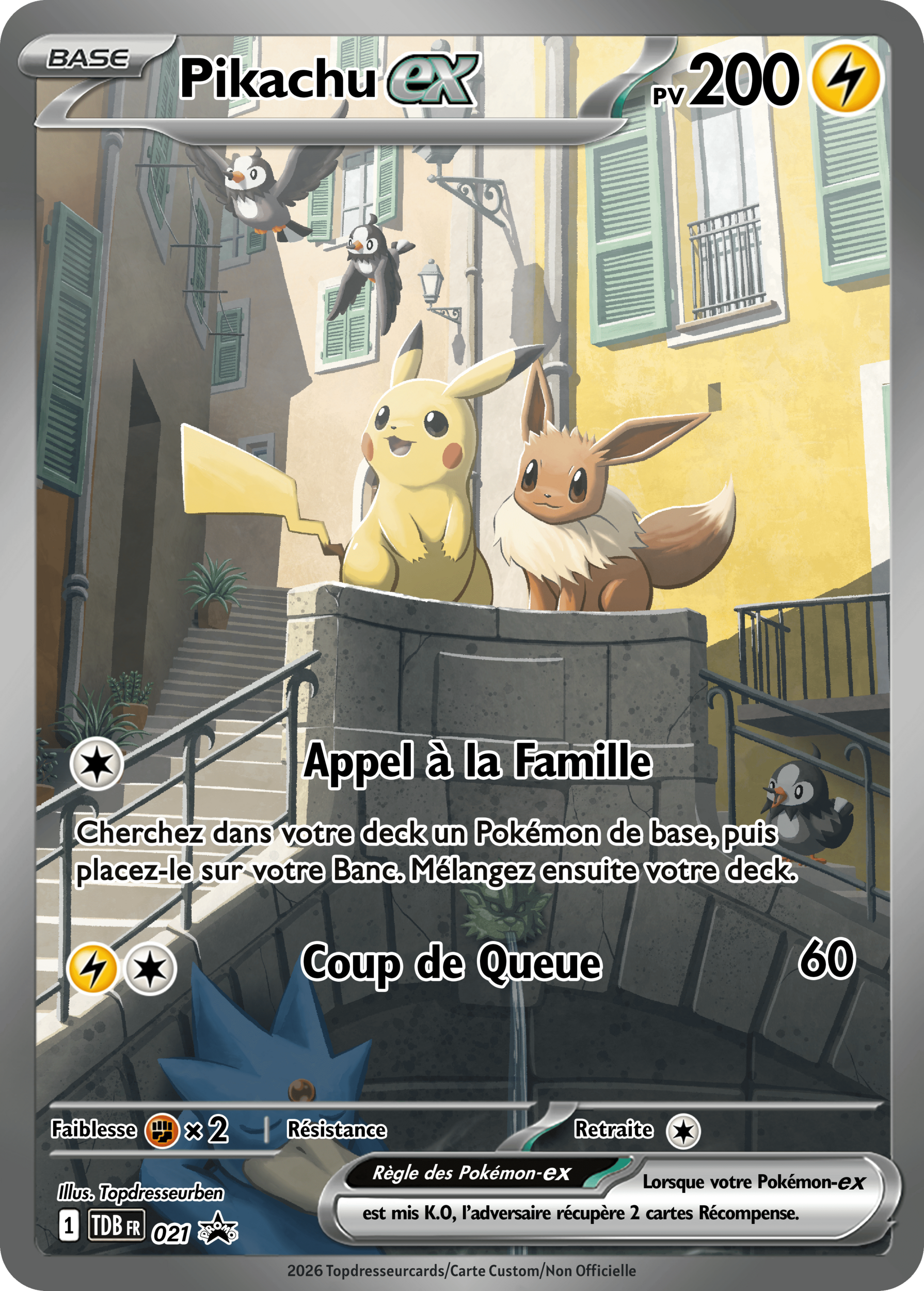 021 pikachu evoli SV promo 021 impression