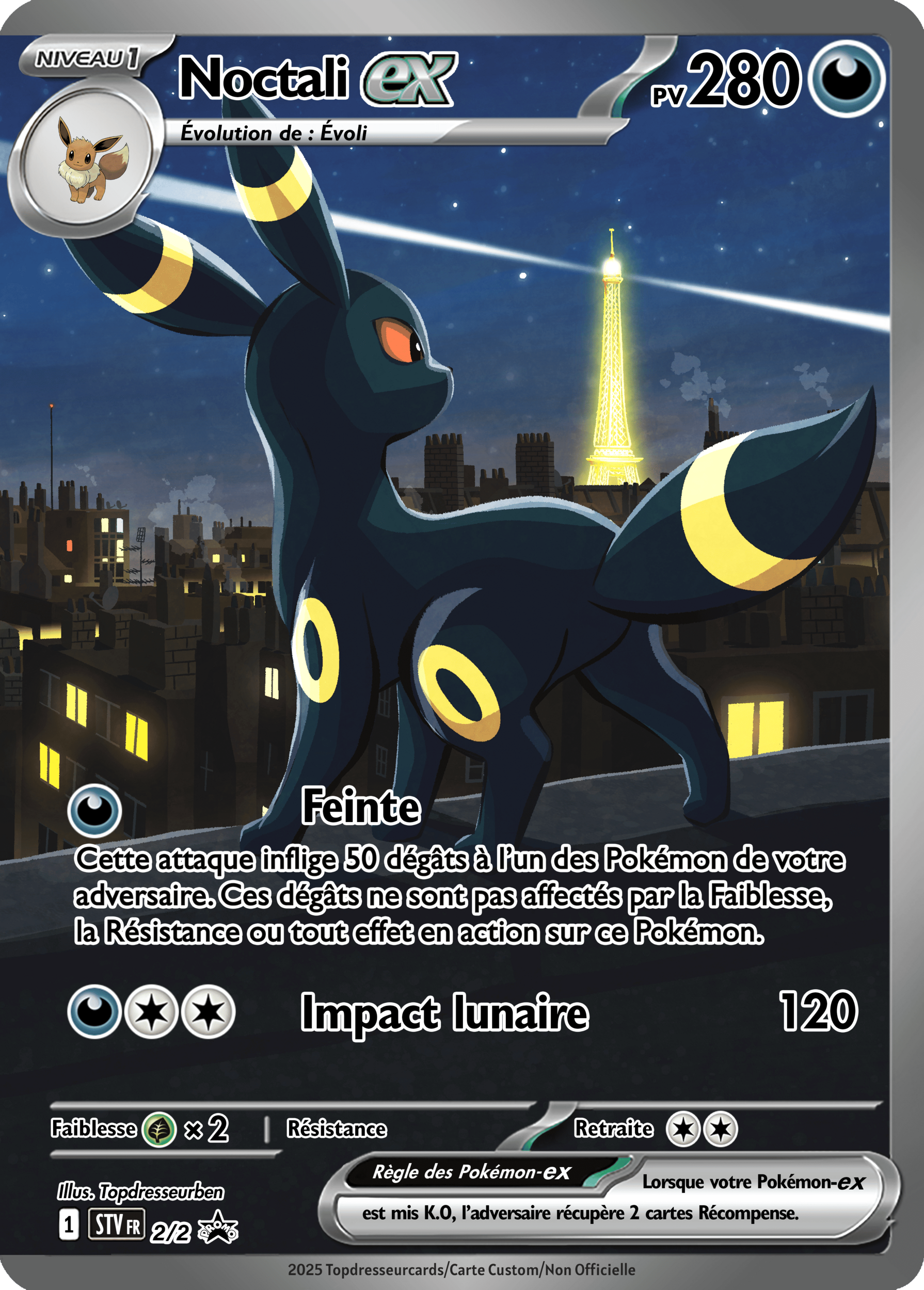 2-2 Noctali Saint valentin EX IMPRESSION