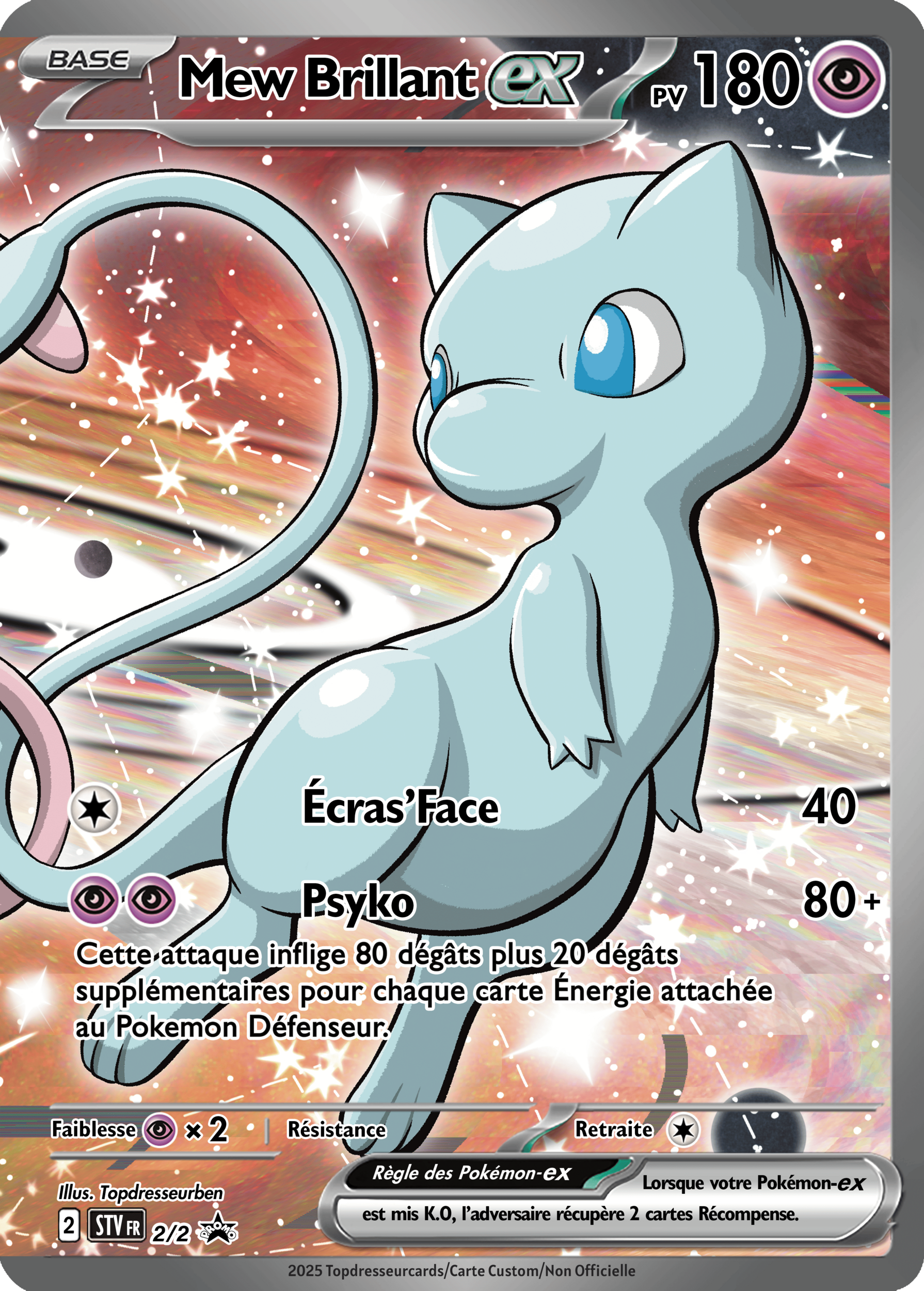 2-2 Mew Brillant Saint valentin EX IMPRESSION