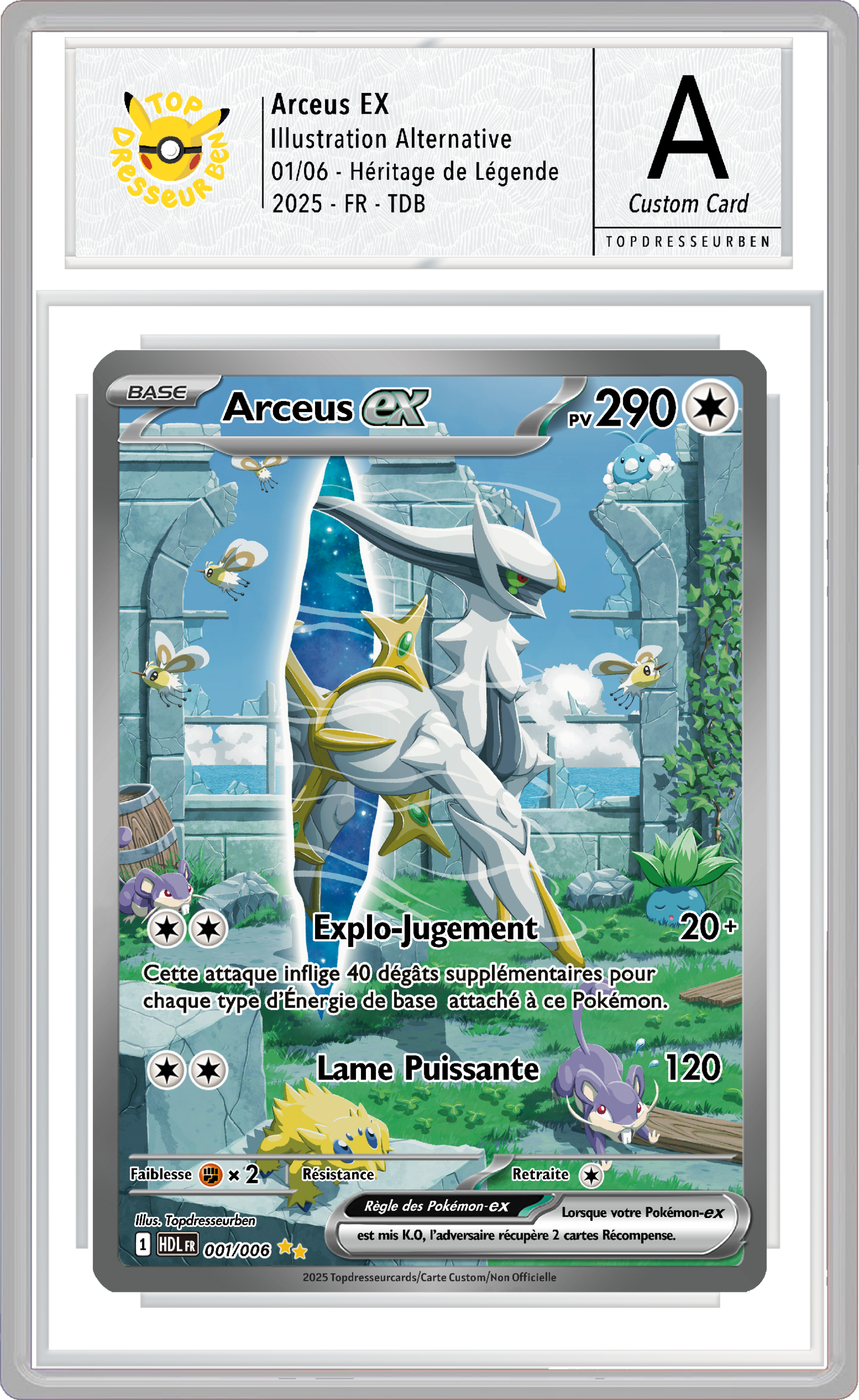 arceus hdl sous boitier topdresseurben