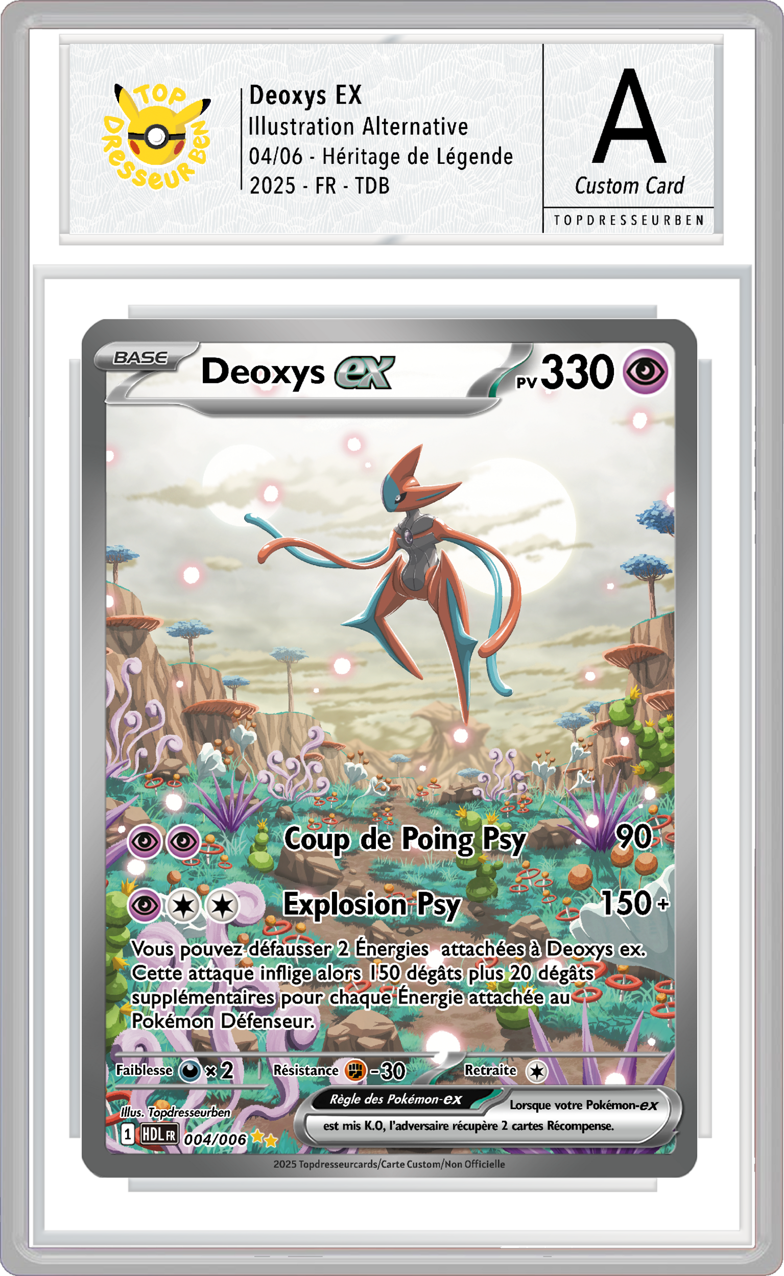 deoxys hdl sous boitier topdresseurben