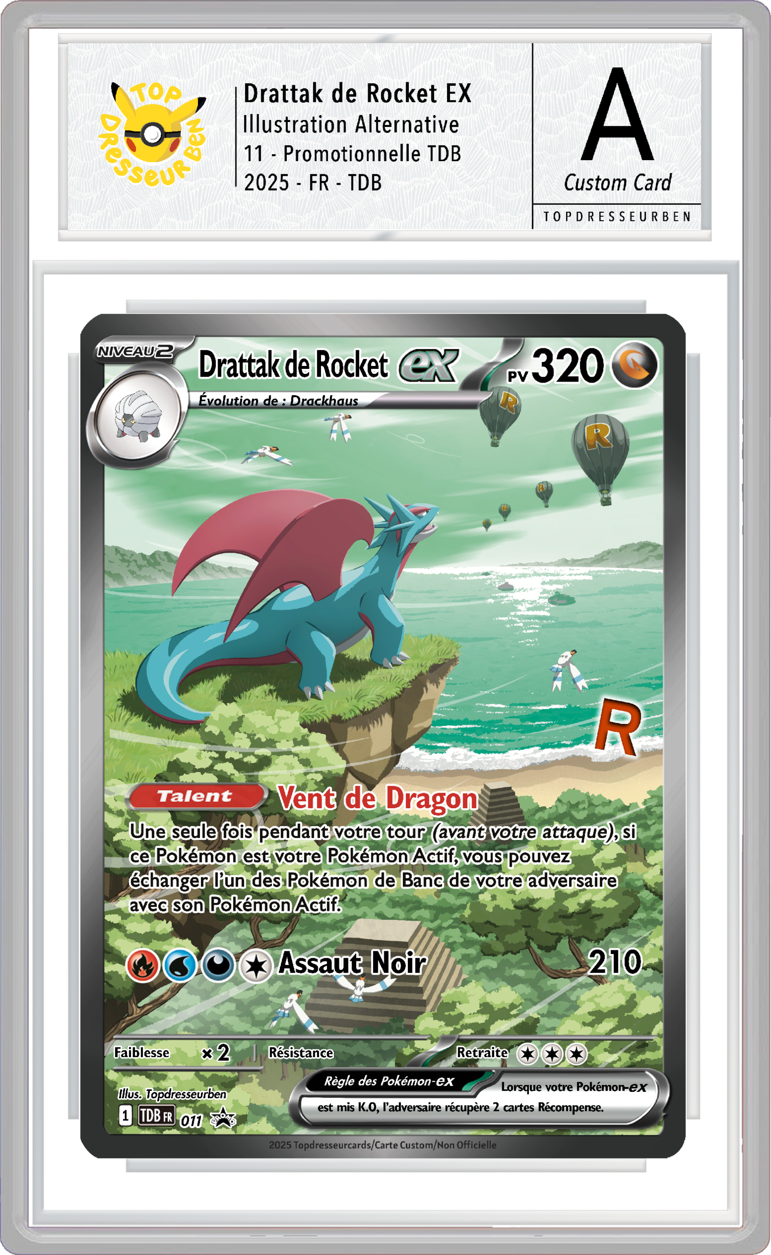 drattak rocket promo 011 sous boitier topdresseurben