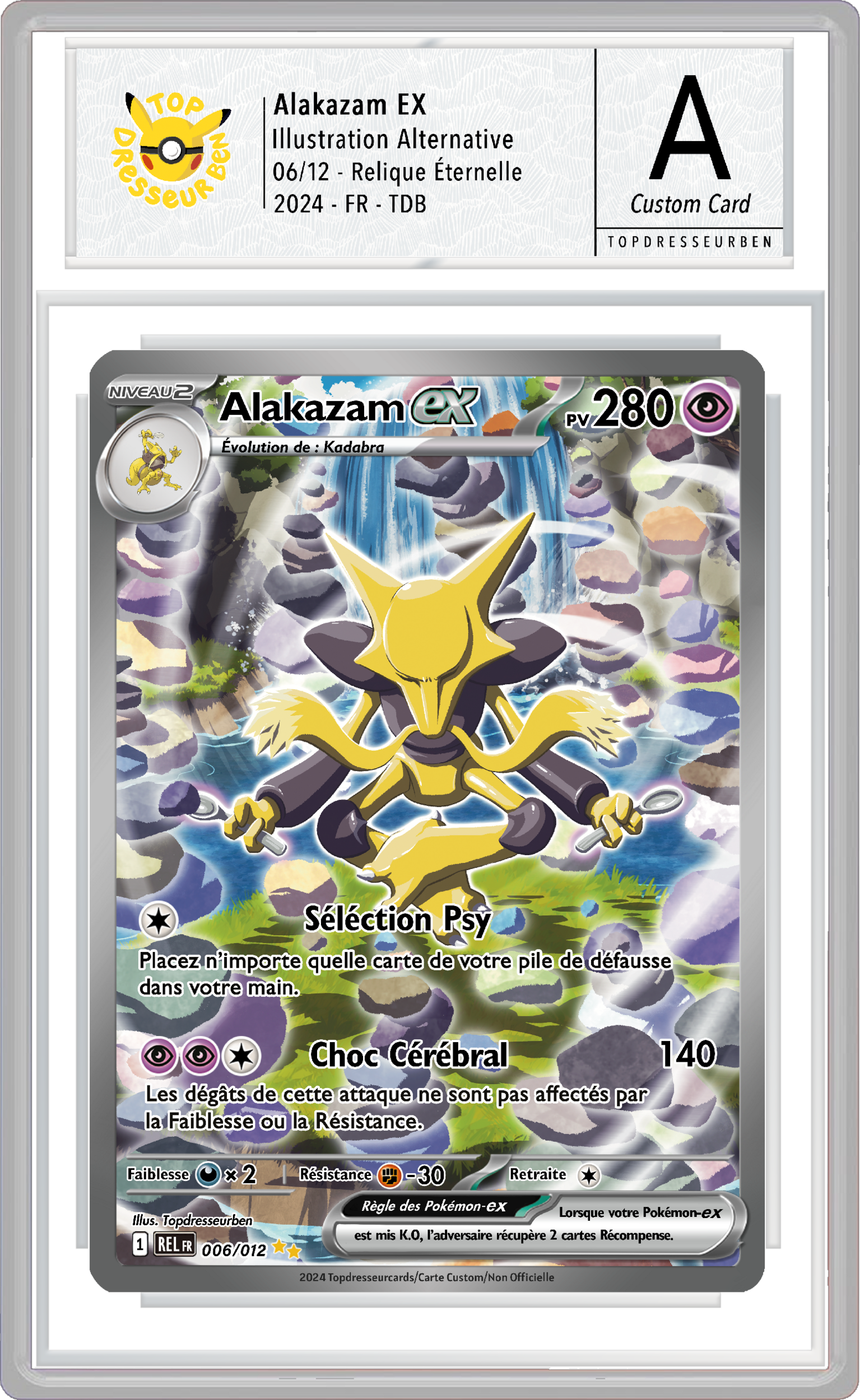 alakazam re 06 sous boitier topdresseurben
