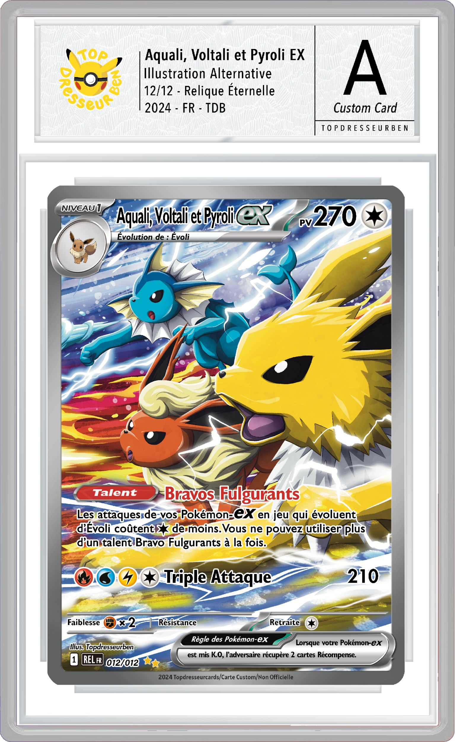 trio evo re 12 sous boitier topdresseurben