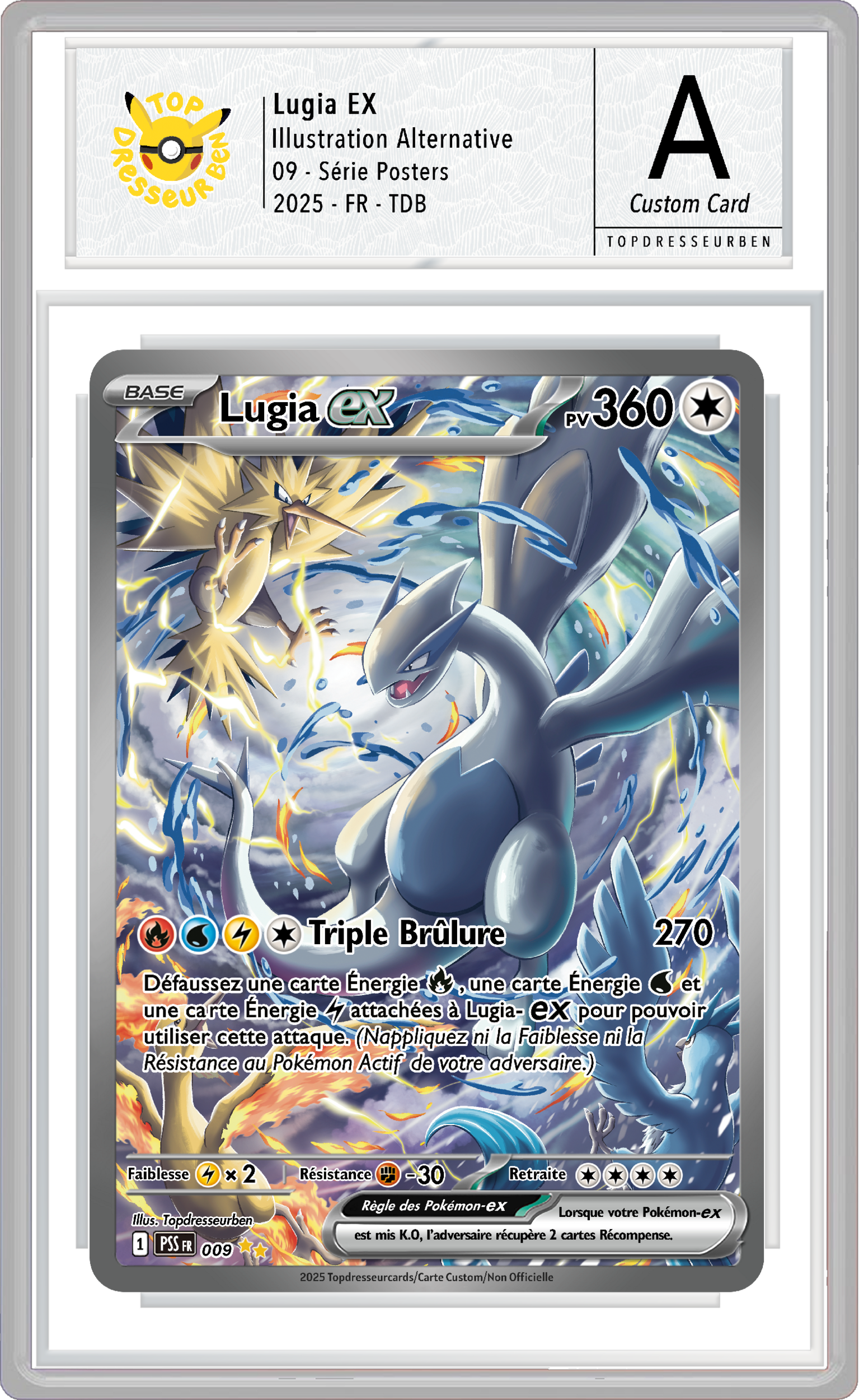 lugia poster 09 sous boitier topdresseurben