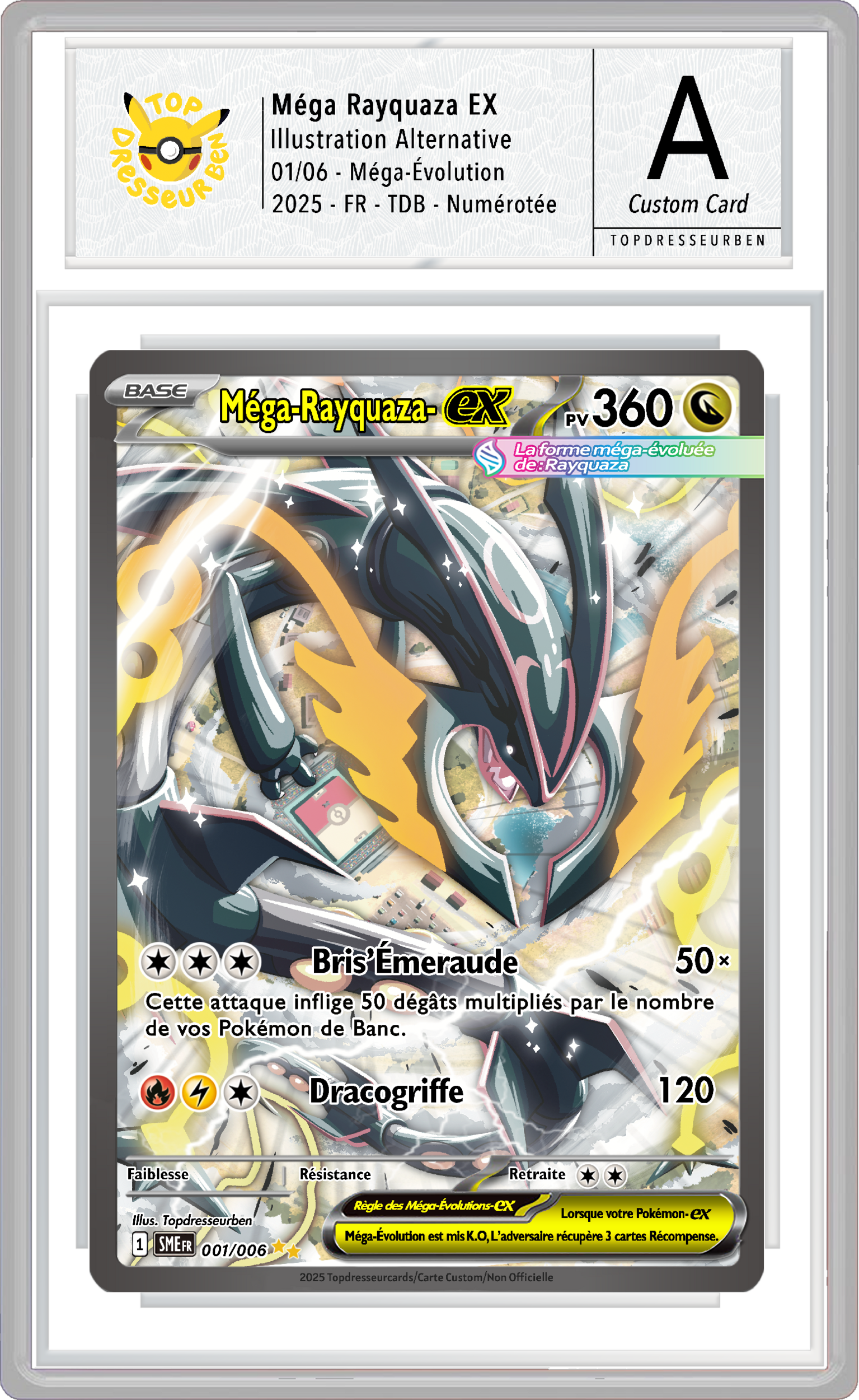 mega rayquaza me sous boitier topdresseurben