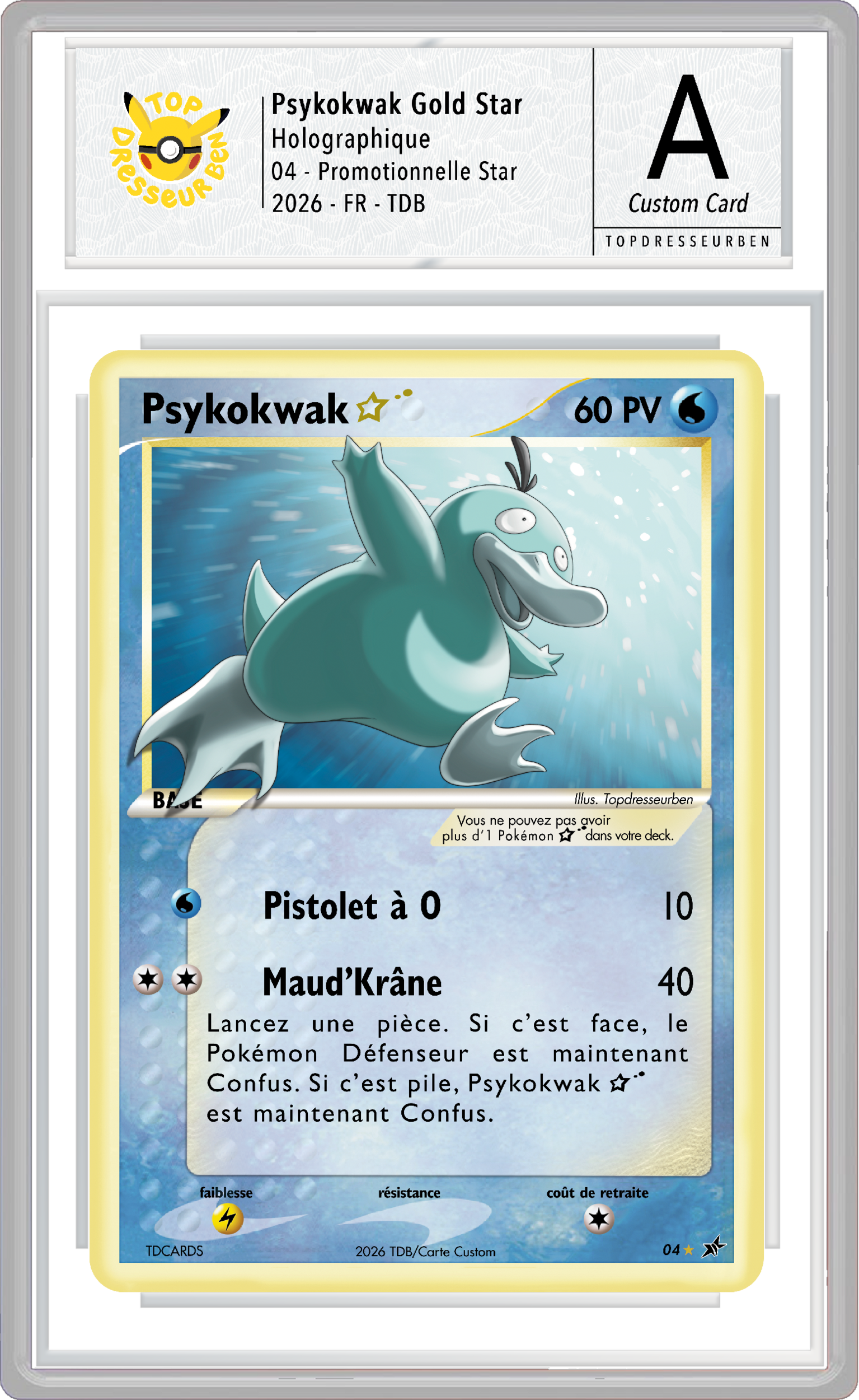psykokwak star sous boitier topdresseurben