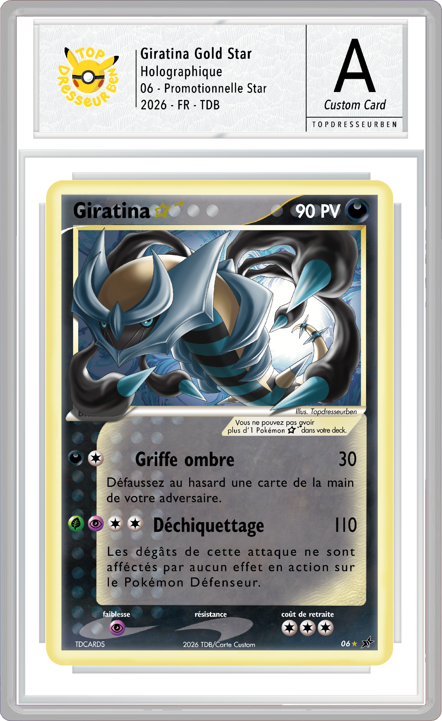 giratina star sous boitie v topdresseurben