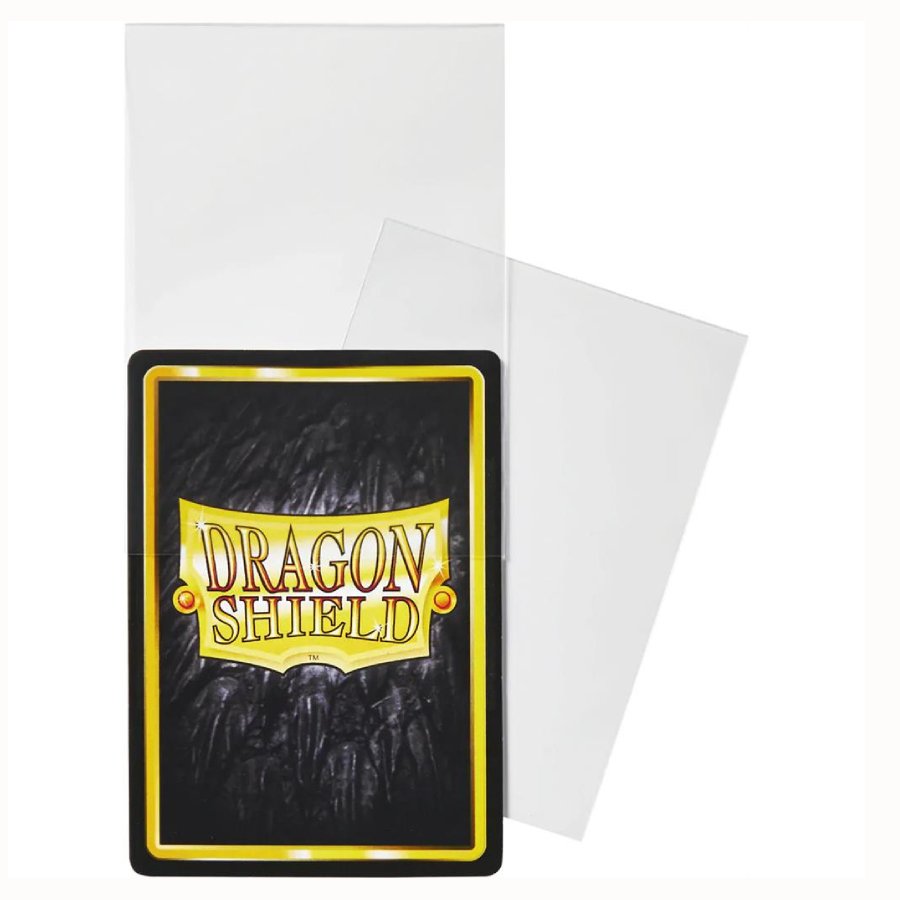 Sleeves Dragon Shield 100 Perfect Fit Thick Inner Sleeves Clear kantocollect
