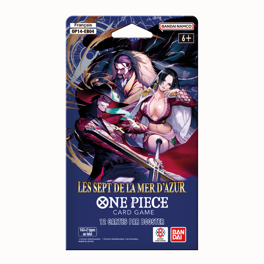 Booster Blister One Piece OP-14 Les Sept de la Mer d’Azur  (FR)