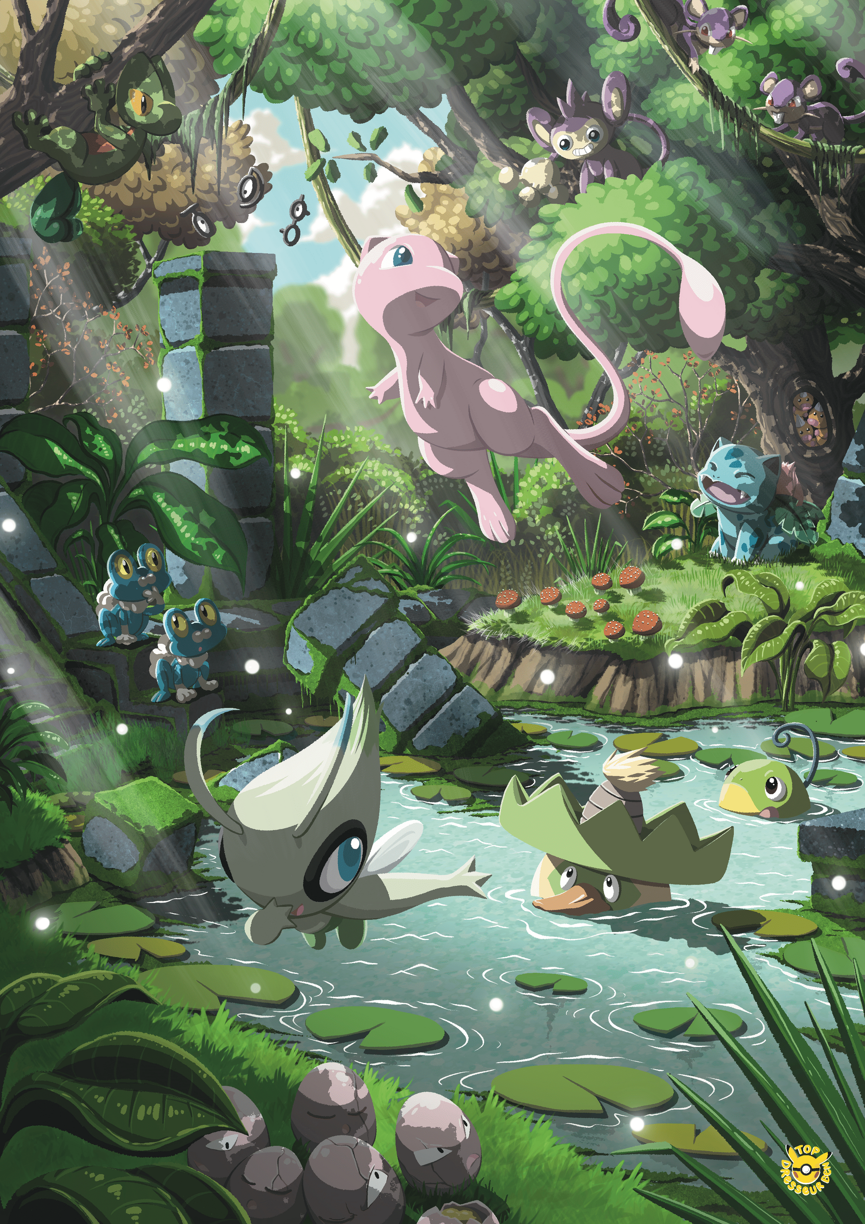 mew celebi