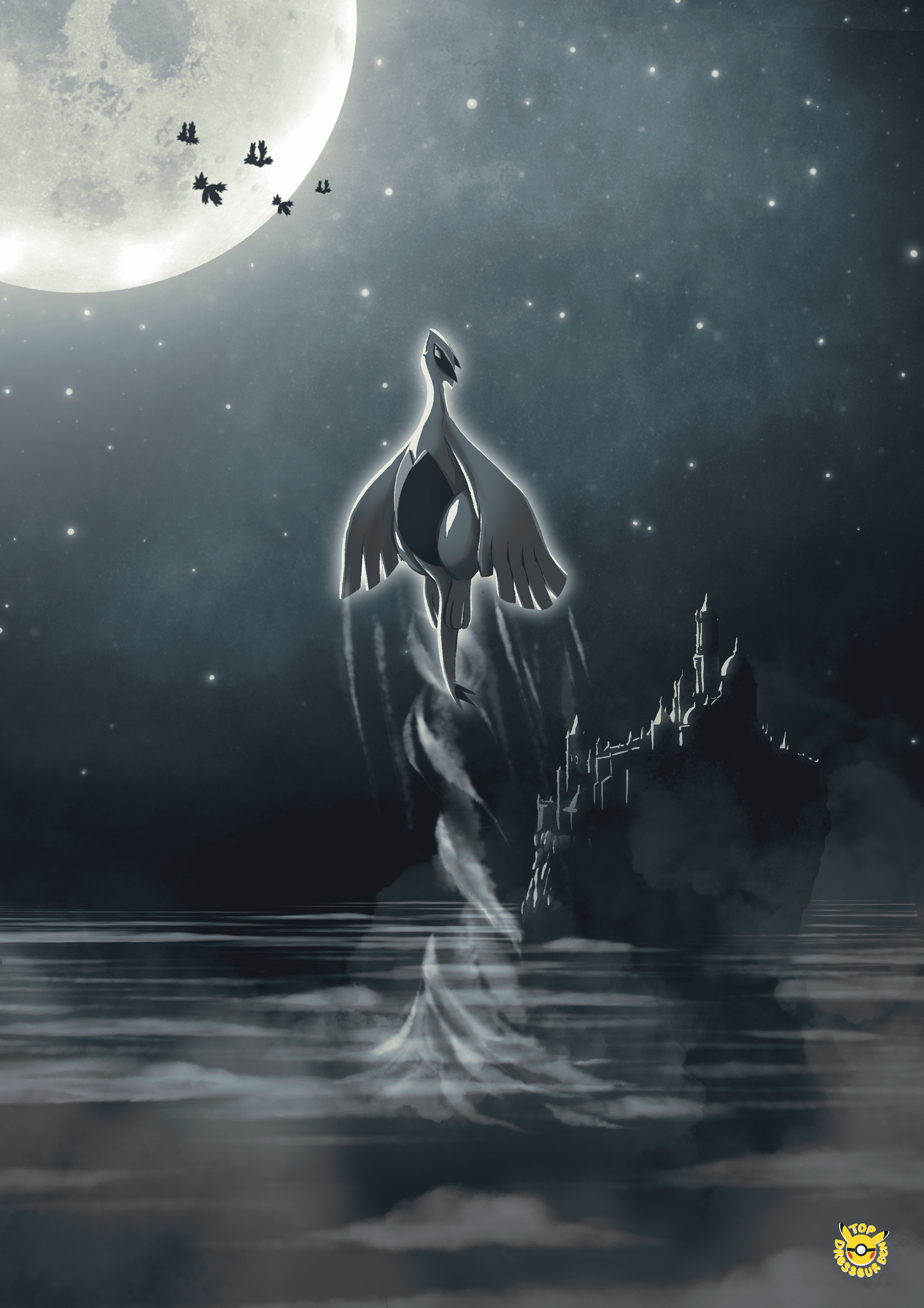 Lugia pleine lune