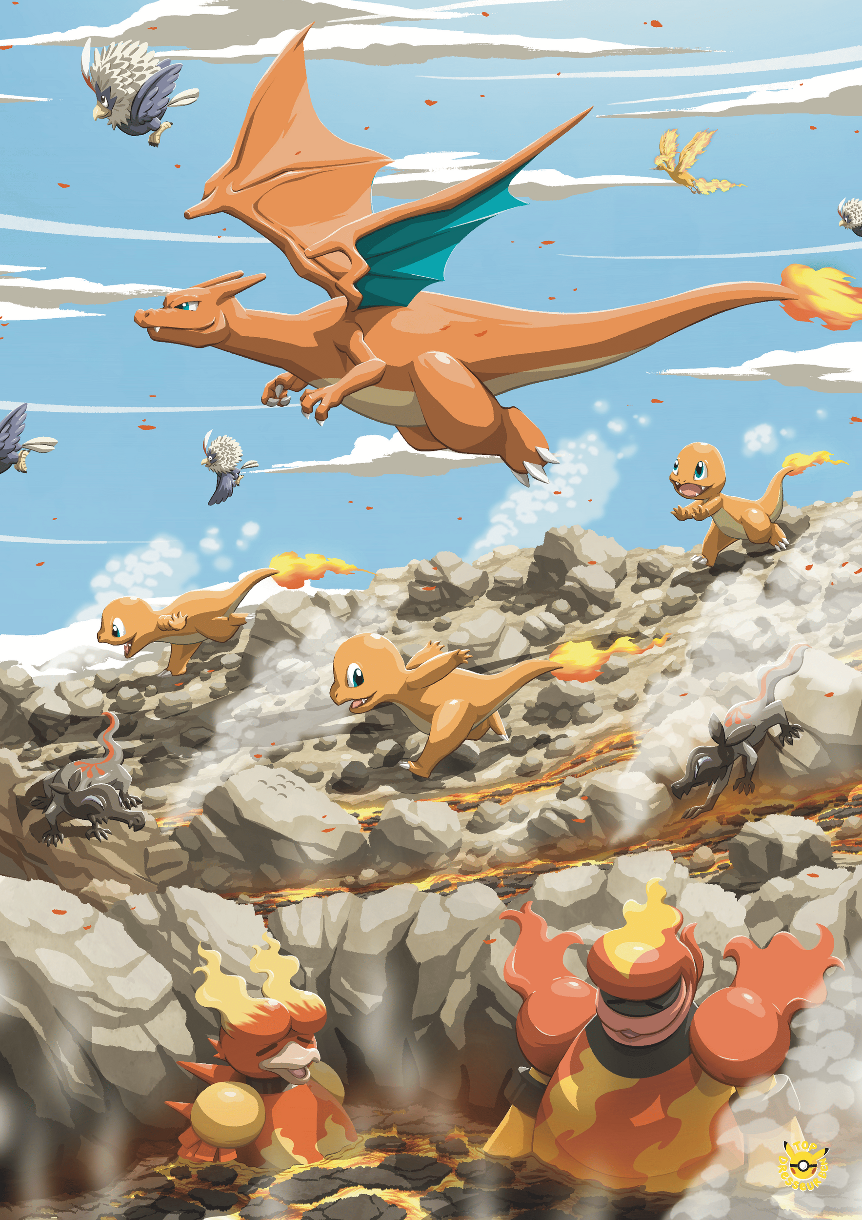 dracaufeu feu