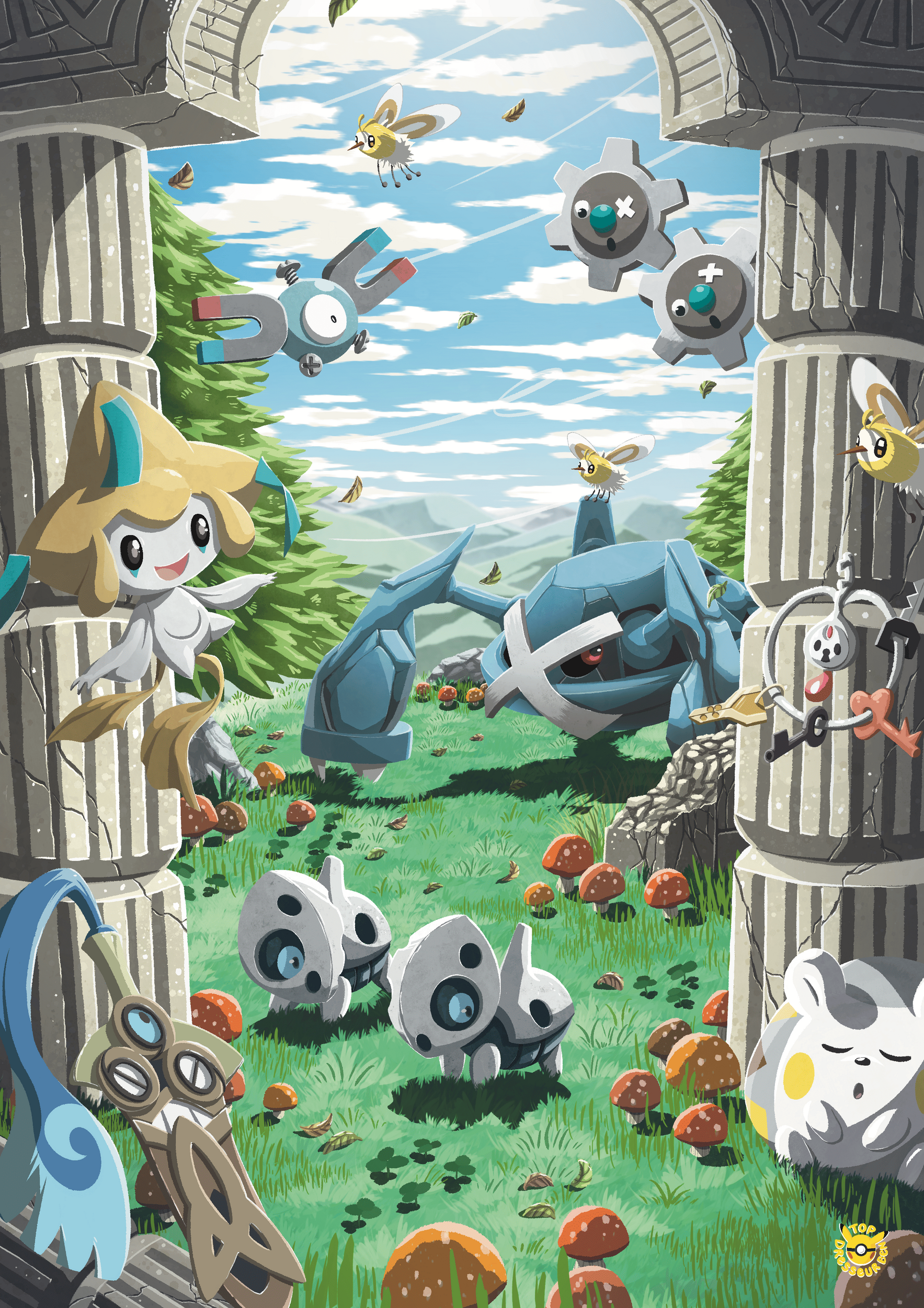 metalosse et jirachi