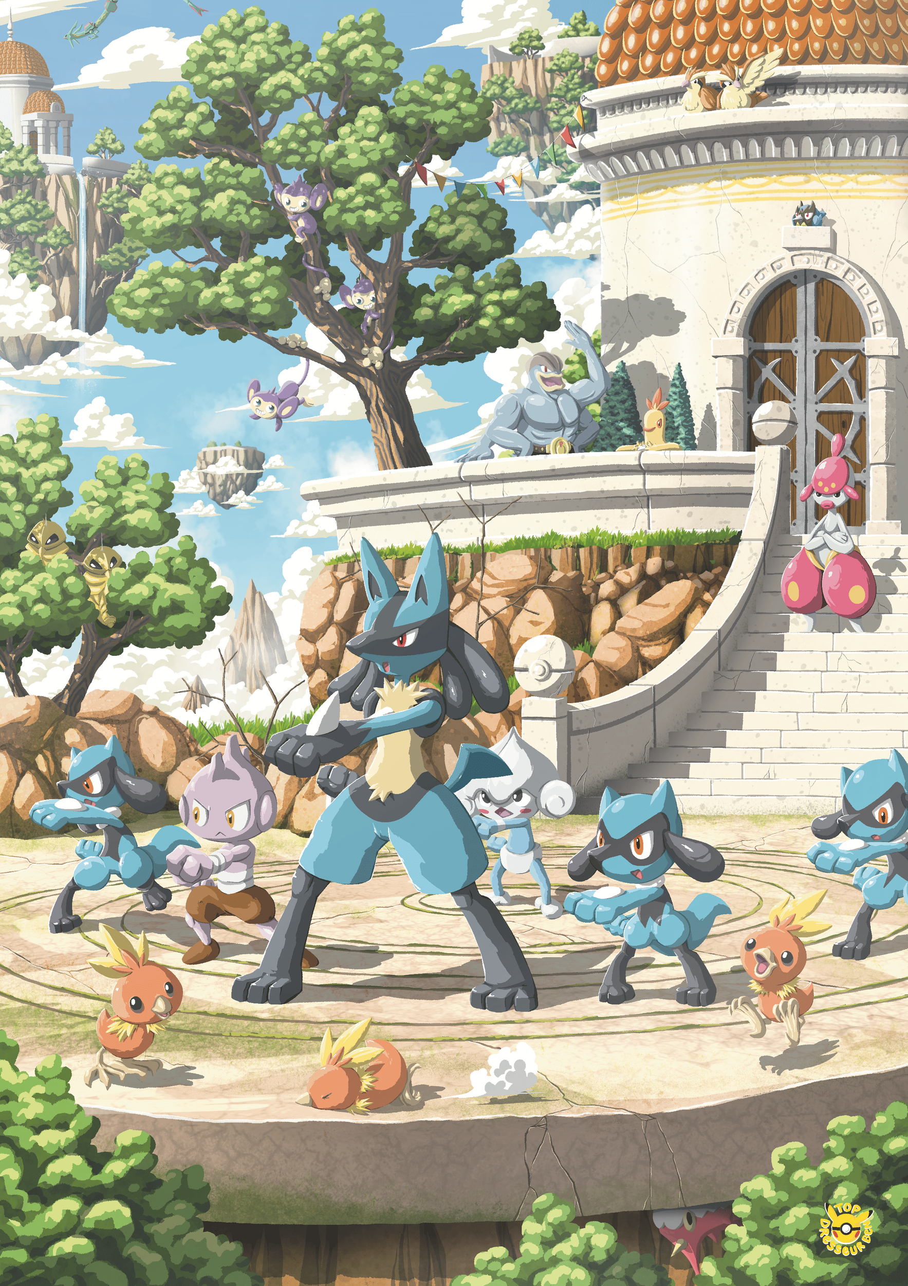 lucario prof en baston