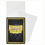 Sleeves Dragon Shield 100 Perfect Fit Thick Inner Sleeves Clear kantocollect