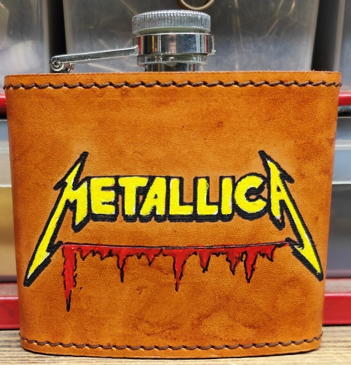 Flasque Métallica Musique