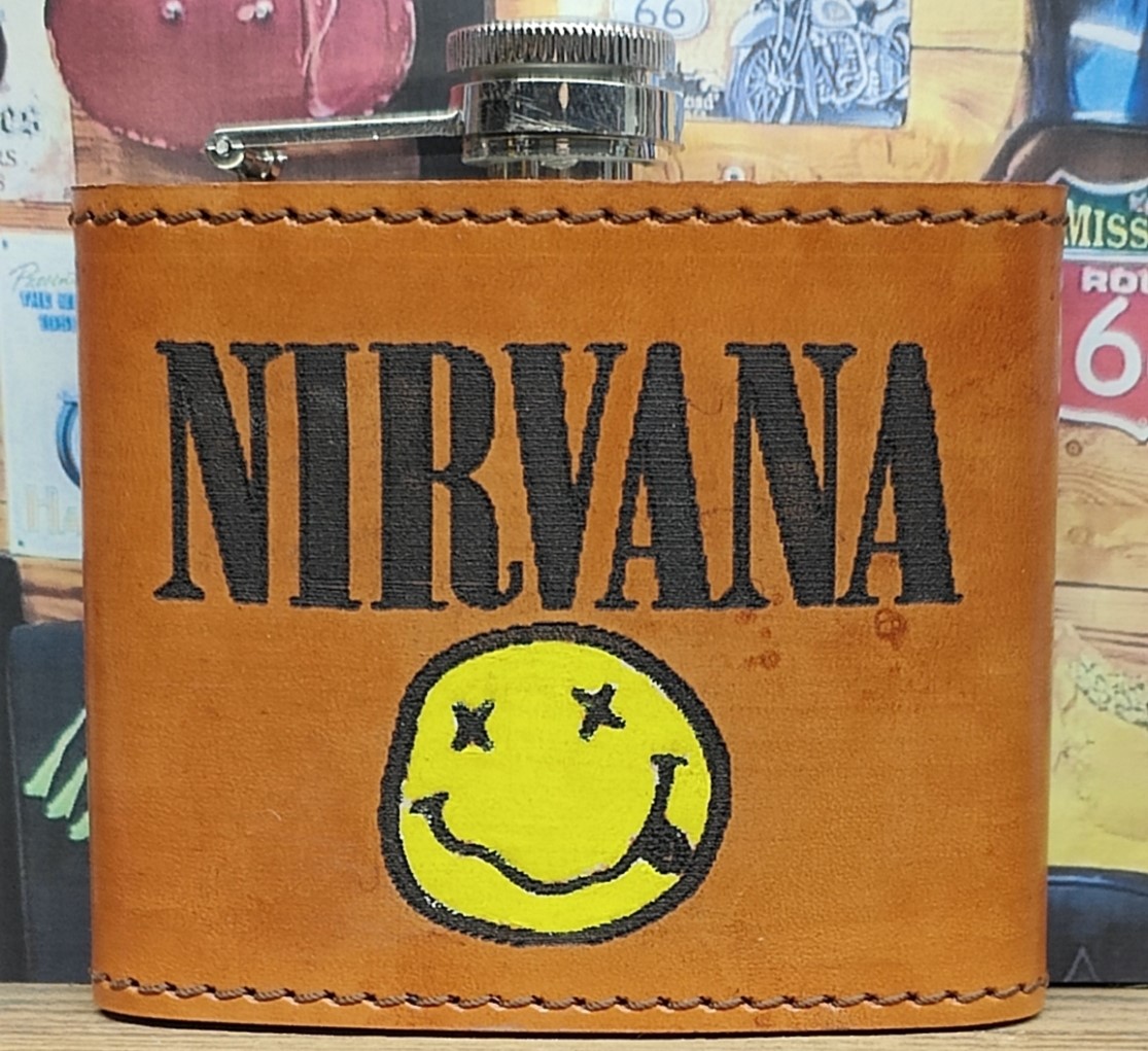 Flasque Groupe de musique - Nirvana