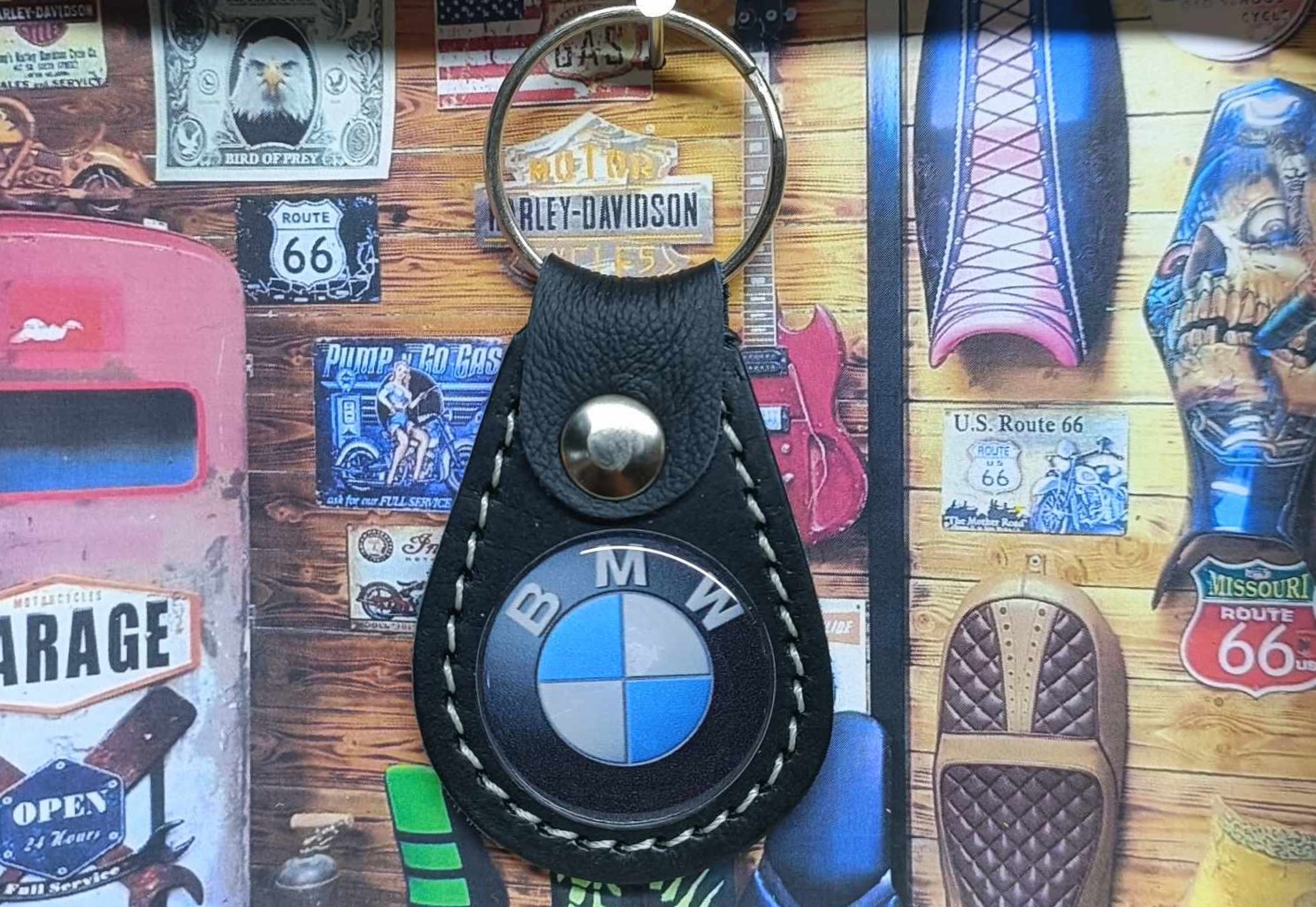 Porte-clés moto BMW