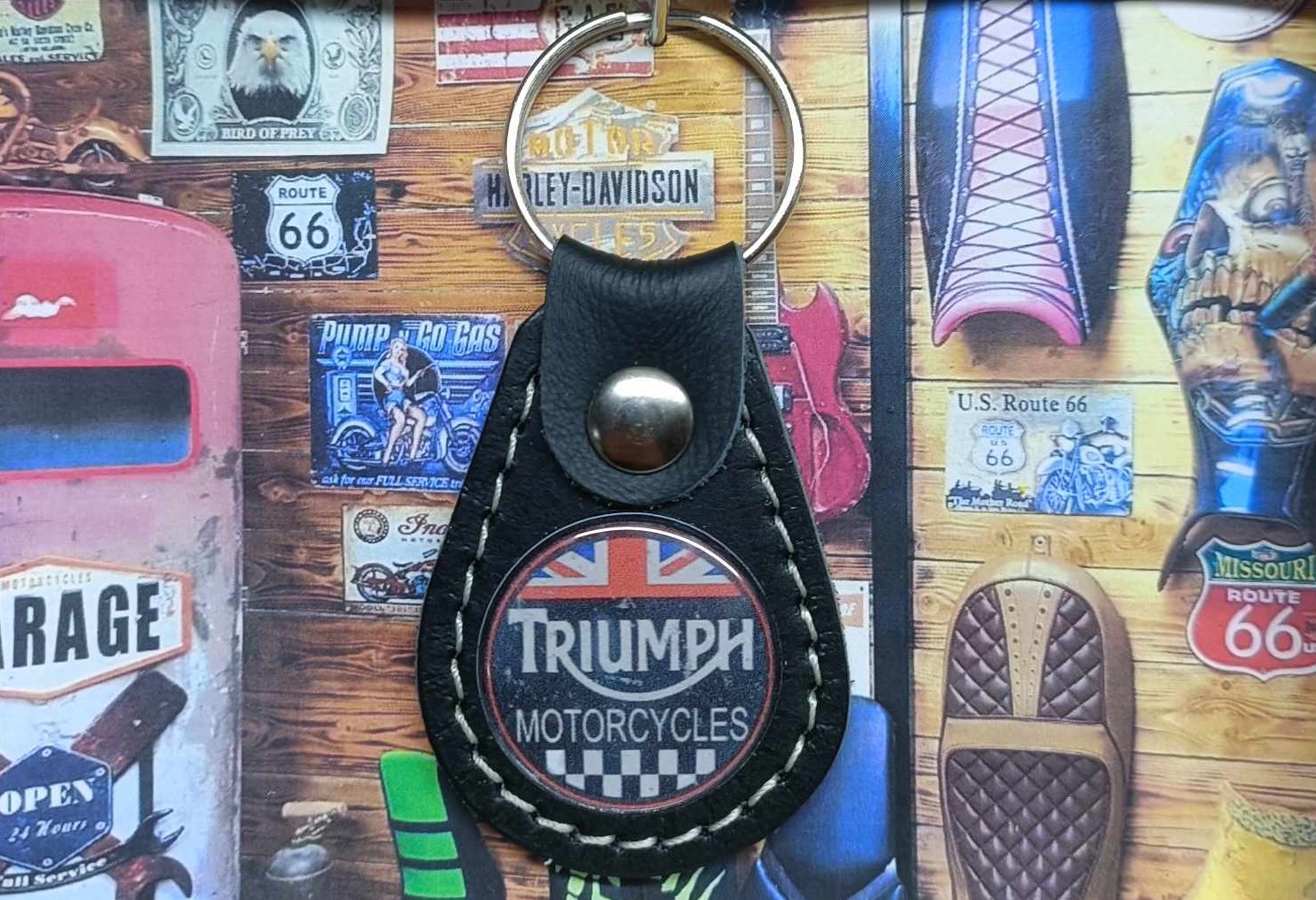 Porte-clés moto Triumph