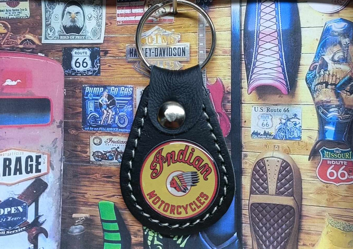 porte-clés moto Indian