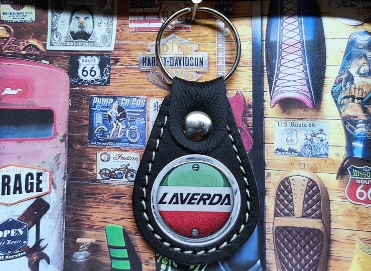 Porte-clés moto  Laverda