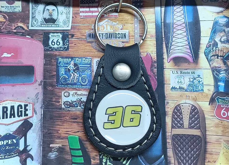 Porte-clés pilote Moto Joan Mir