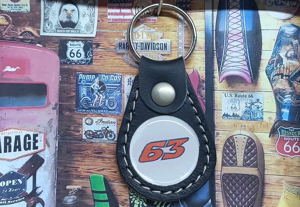 porte clés pilote moto Francesco Bagnaia
